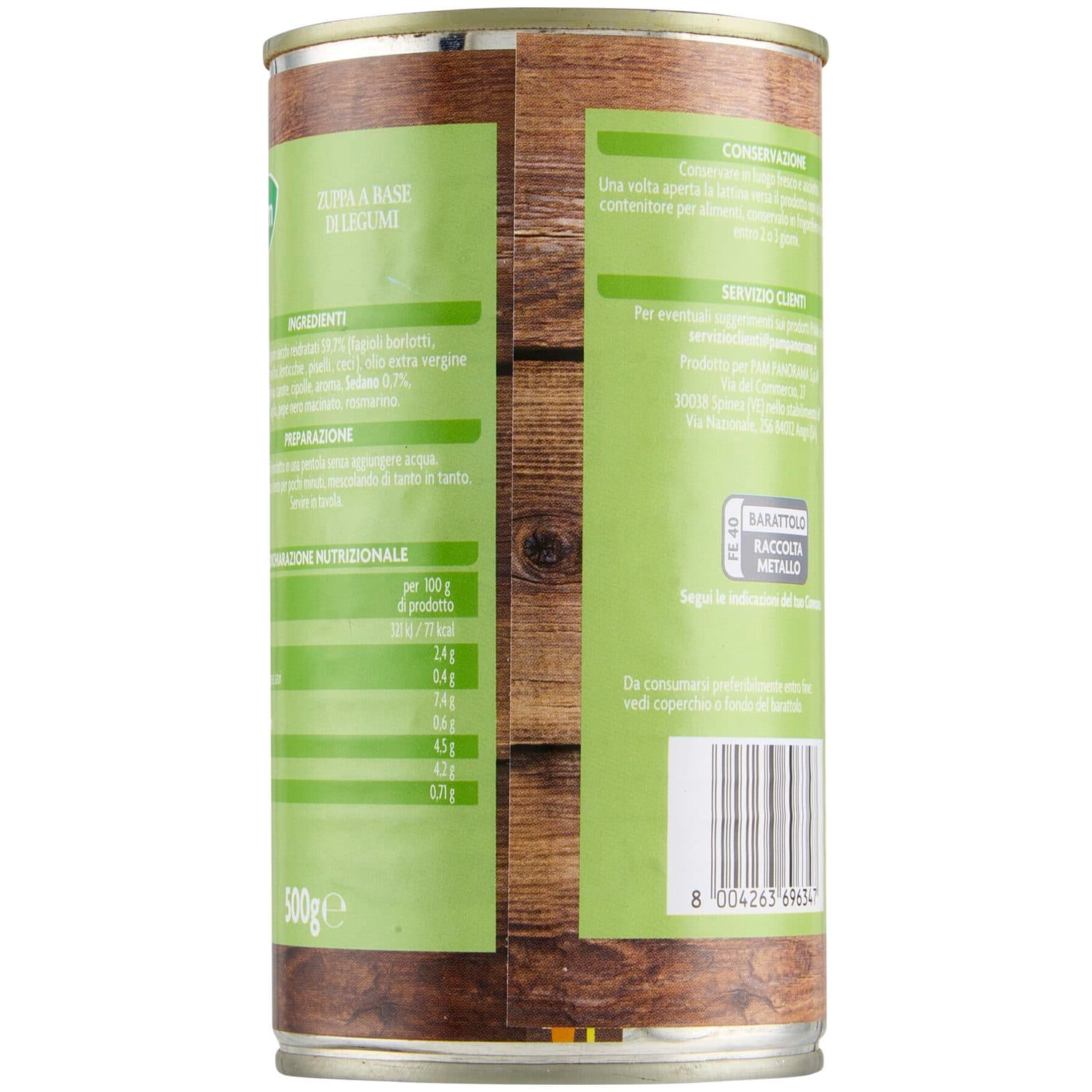 PAM Zuppa di Legumi 500 g – immagine 5