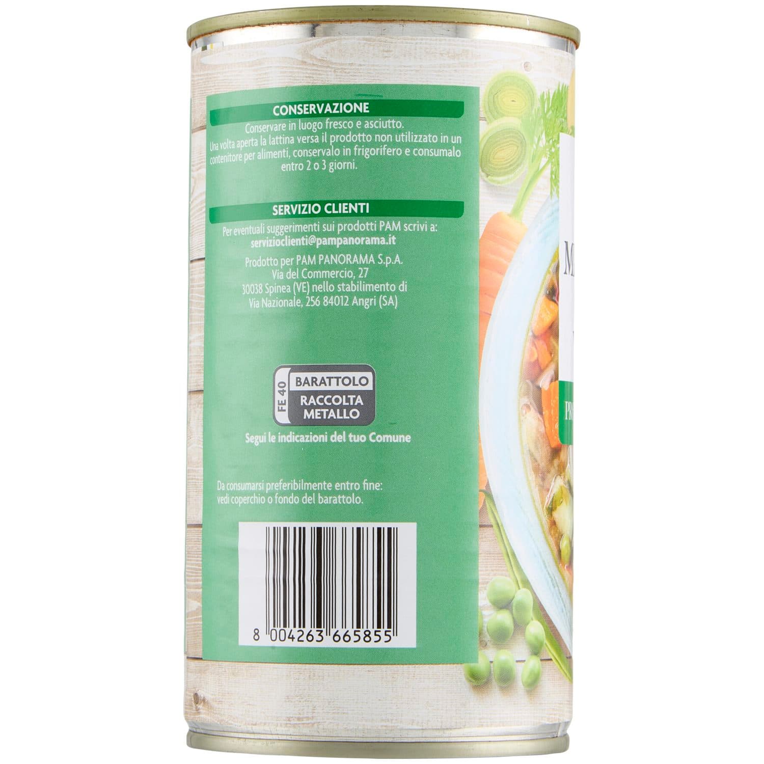 PAM PANORAMA Minestrone di Verdure 500 g – immagine 4