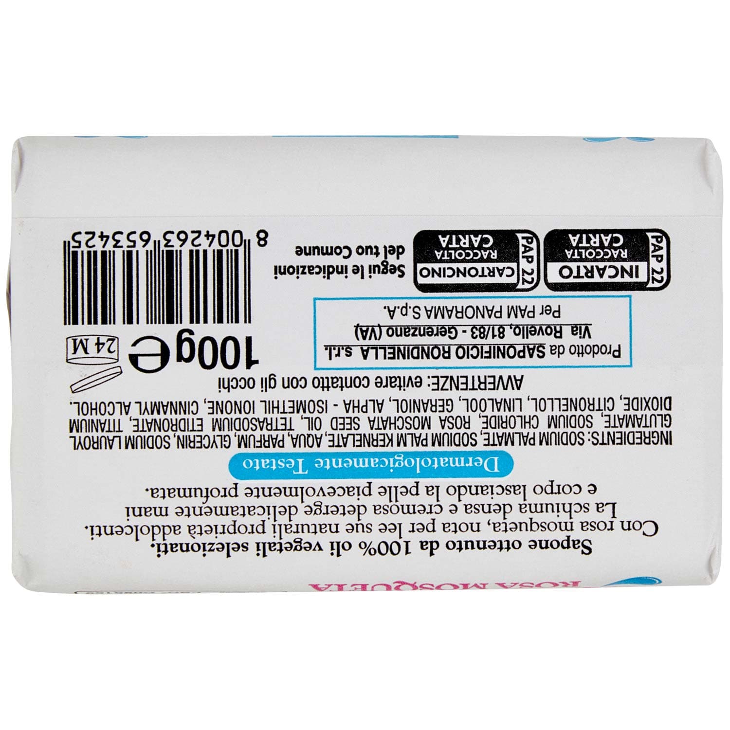 ARKALIA Saponetta Rosa Mosqueta 100 g – immagine 5