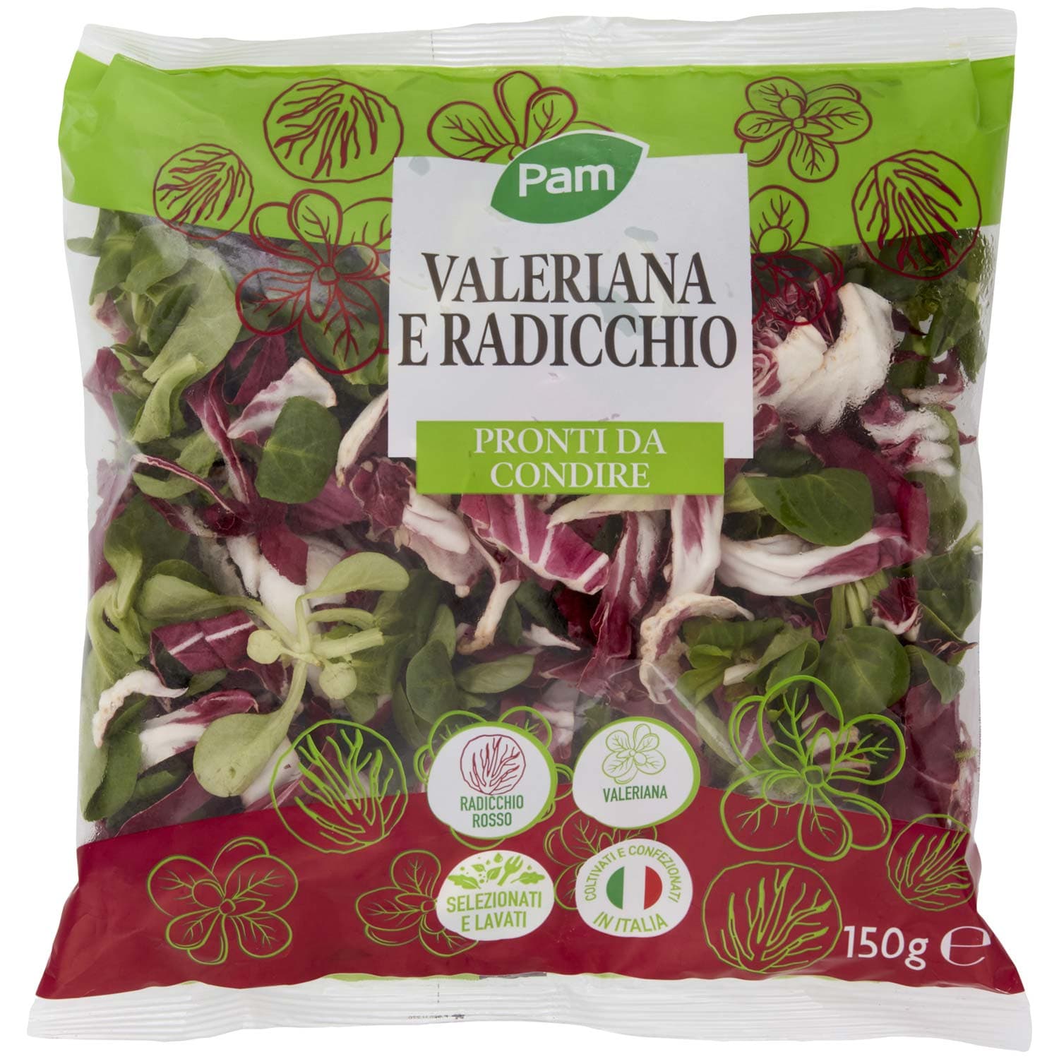 PAM Valeriana e Radicchio 150 g – immagine 3