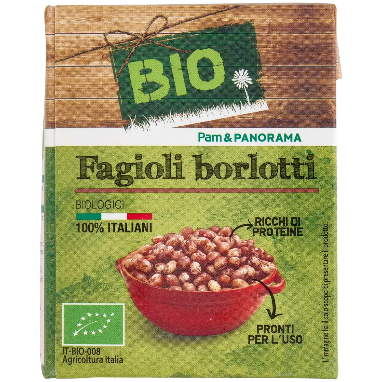 BIO Fagioli borlotti Biologici 380 g – immagine 3