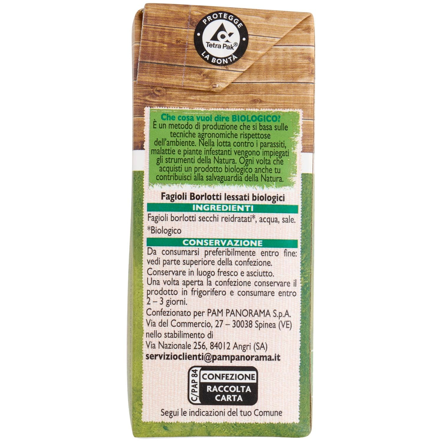 BIO Fagioli borlotti Biologici 380 g – immagine 4