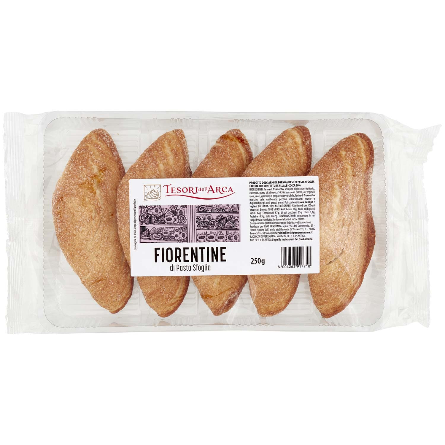 TESORI DELL'ARCA Fiorentine di Pasta Sfoglia 250 g – immagine 3