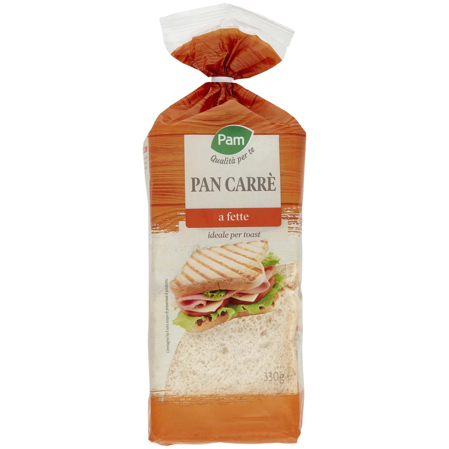PAM Qualità per te Pan Carrè a fette 330 g – immagine 3