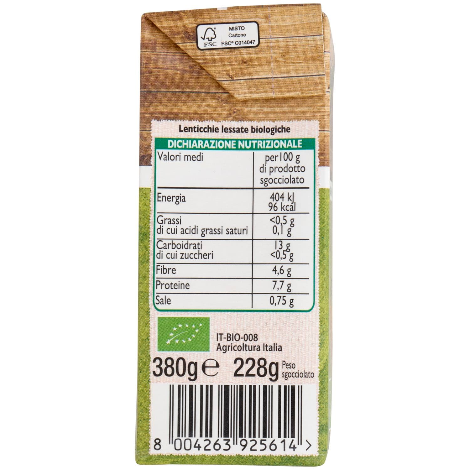BIO Lenticchie Biologiche 380 g – immagine 6