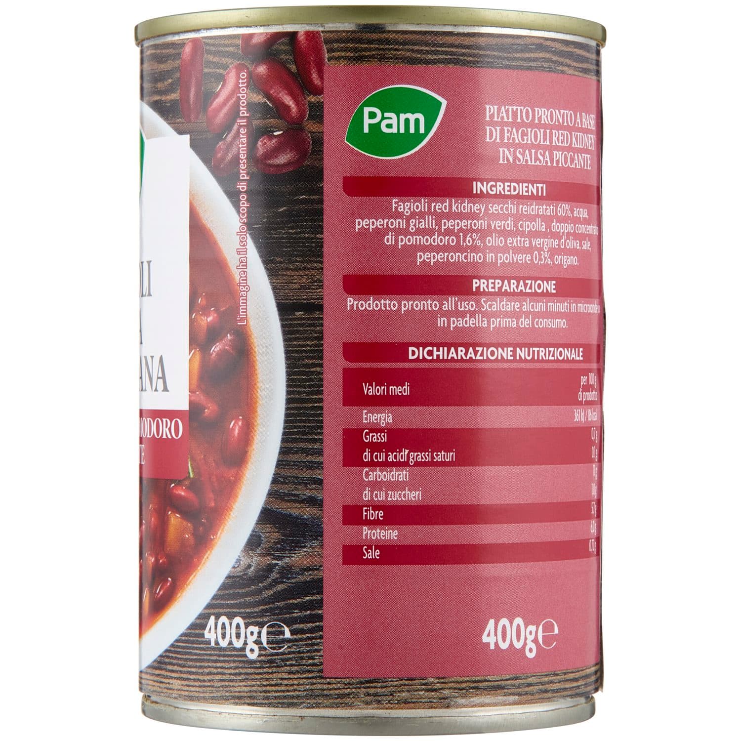 PAM Fagioli alla Messicana 400 g – immagine 6