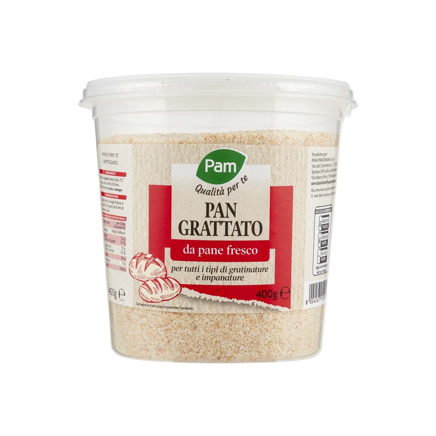 PAM Qualità per te Pan Grattato 400 g – immagine 3