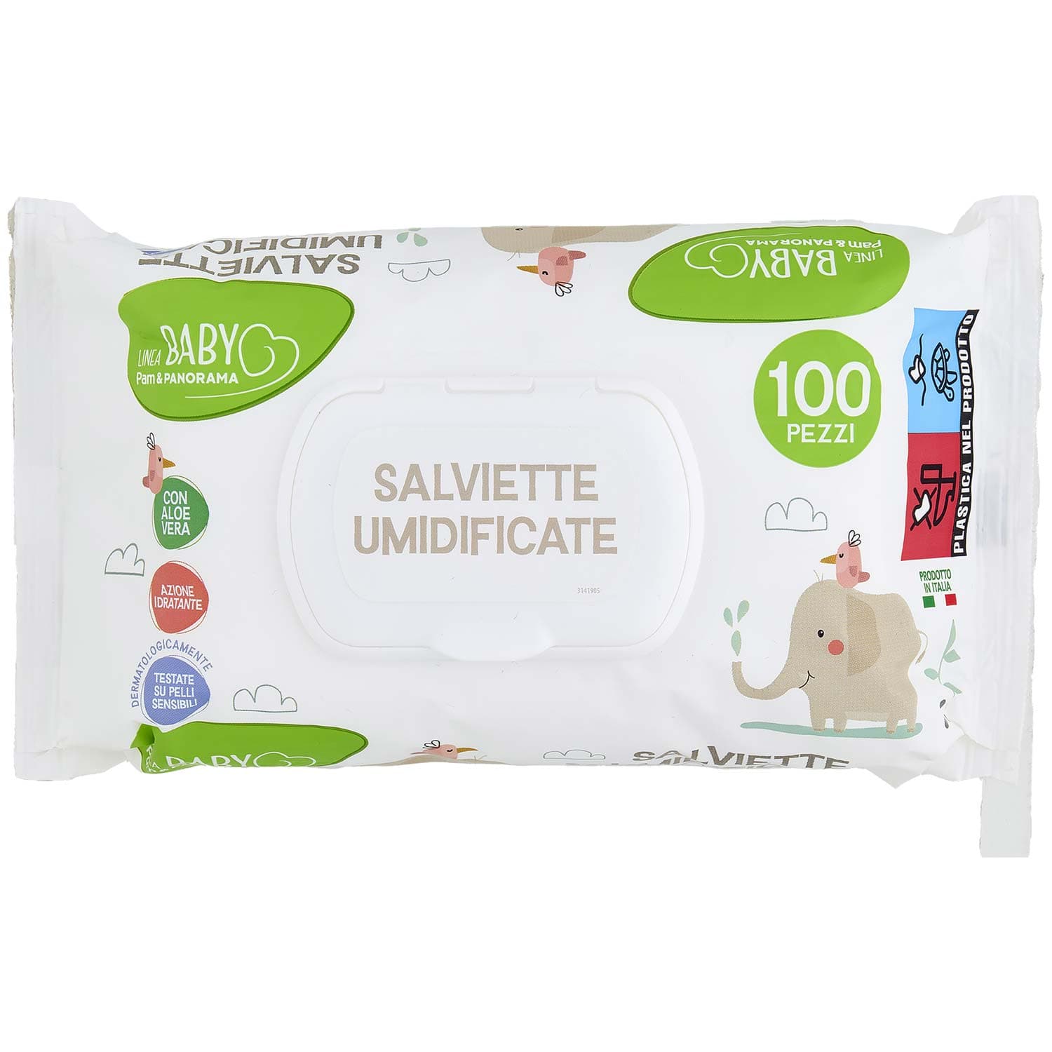 PAM PANORAMA Linea Baby Salviette Umidificate 100 pz – immagine 3