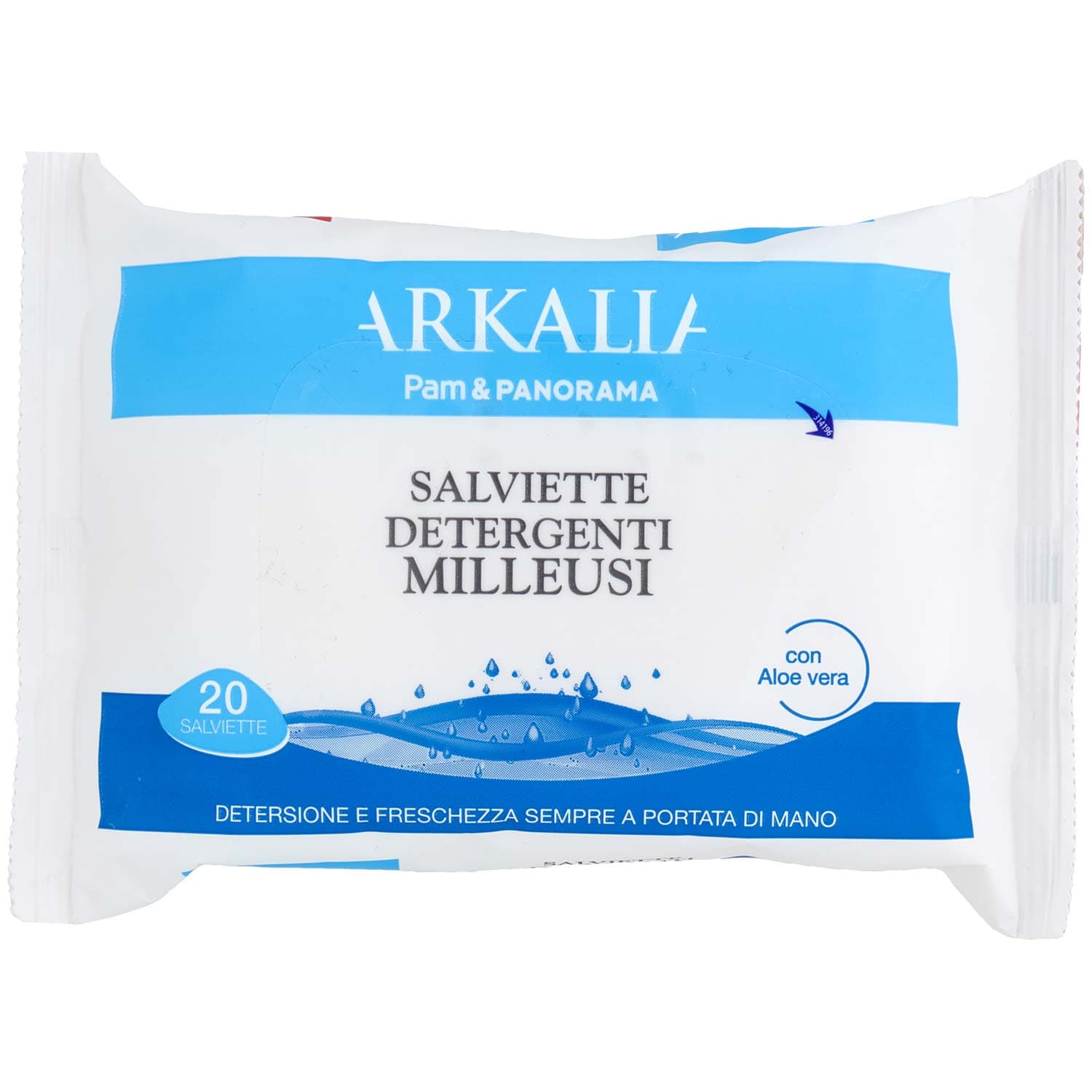 ARKALIA Salviette Detergenti Milleusi con Aloe vera 20 pz – immagine 3