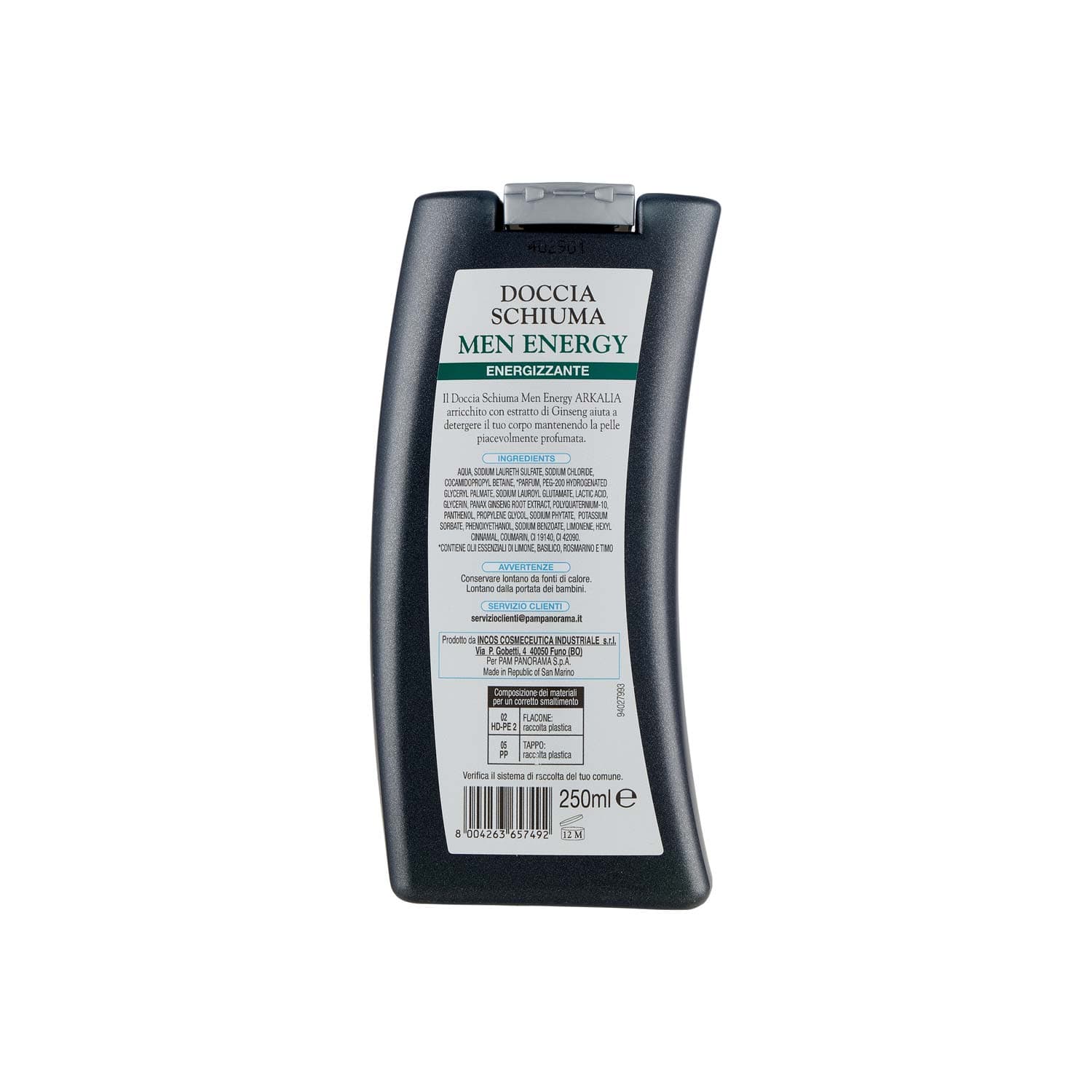 ARKALIA Doccia Schiuma Men Energy 250 ml – immagine 5