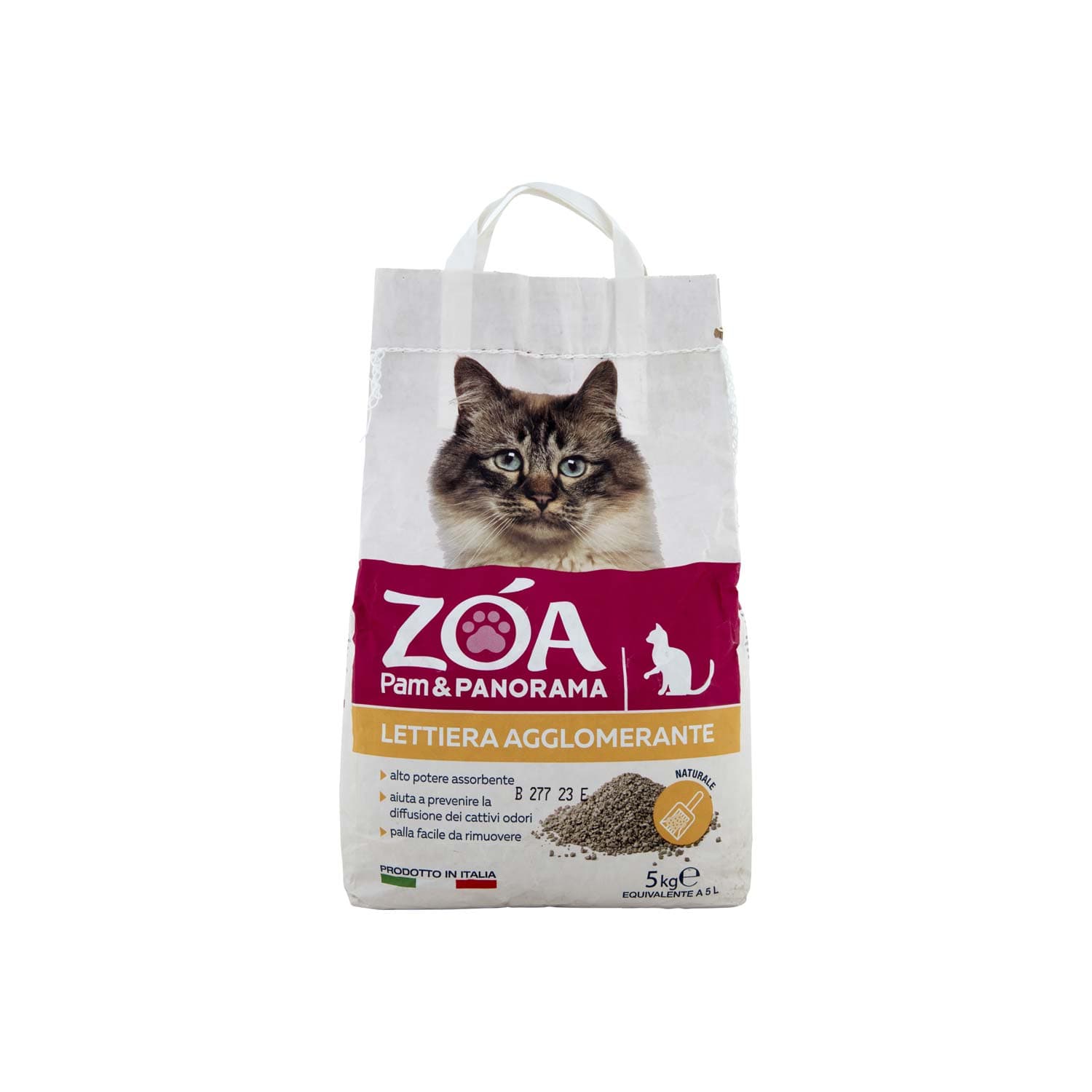 PAM PANORAMA Zóa Lettiera Agglomerante 5 kg – immagine 5