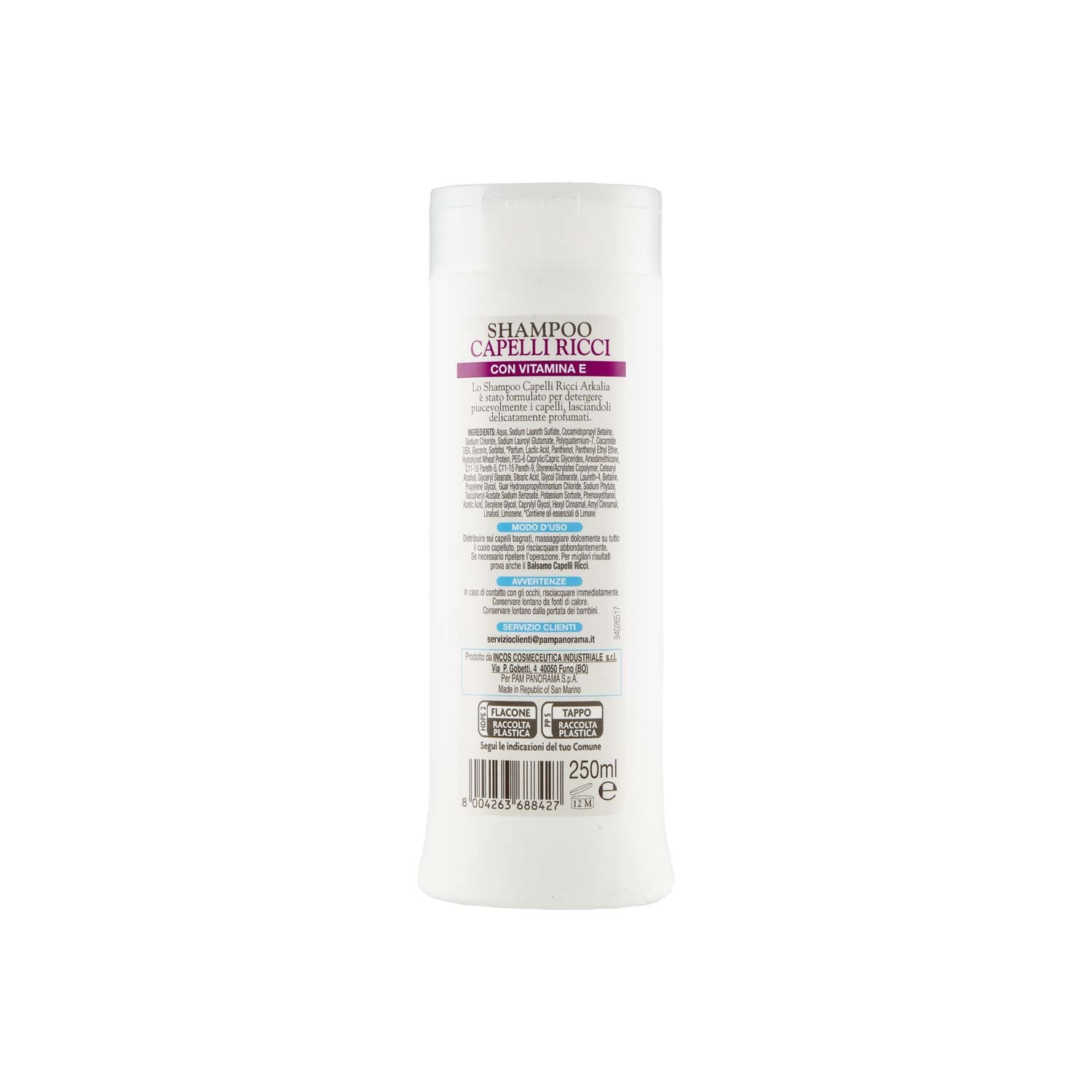 ARKALIA Shampoo Capelli Ricci 250 ml – immagine 5