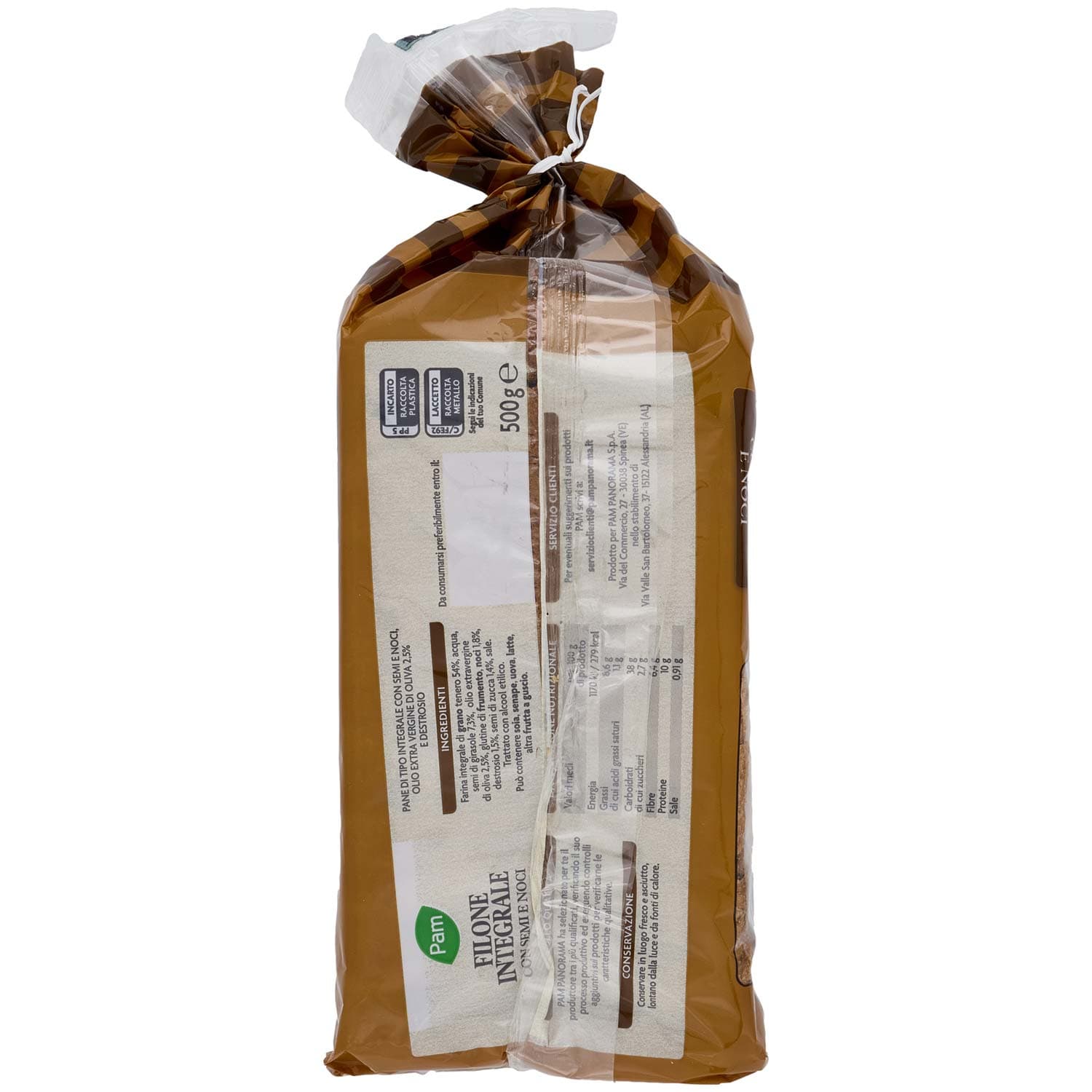 PAM Filone Integrale con Semi e Noci 500 g – immagine 5