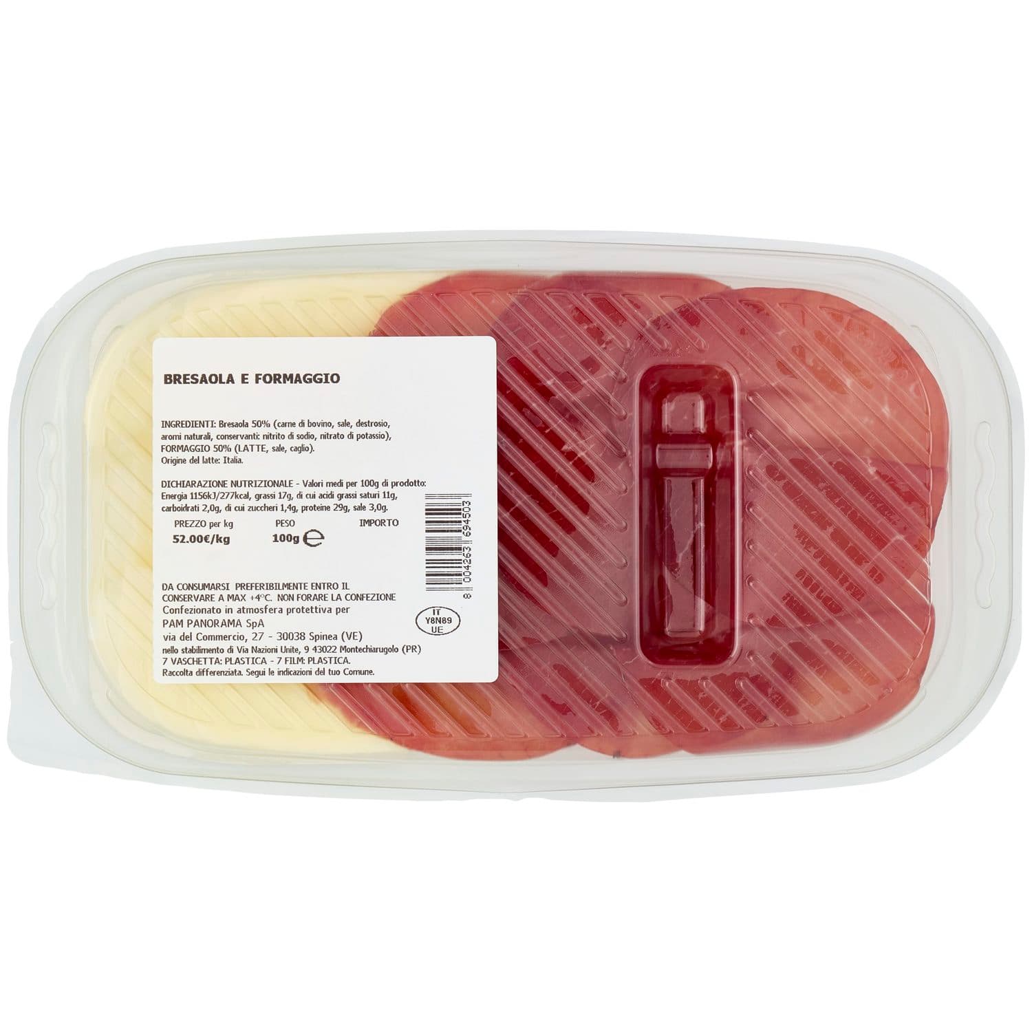 Salumeria Artigiana Bresaola e Formaggio 120 g – immagine 5