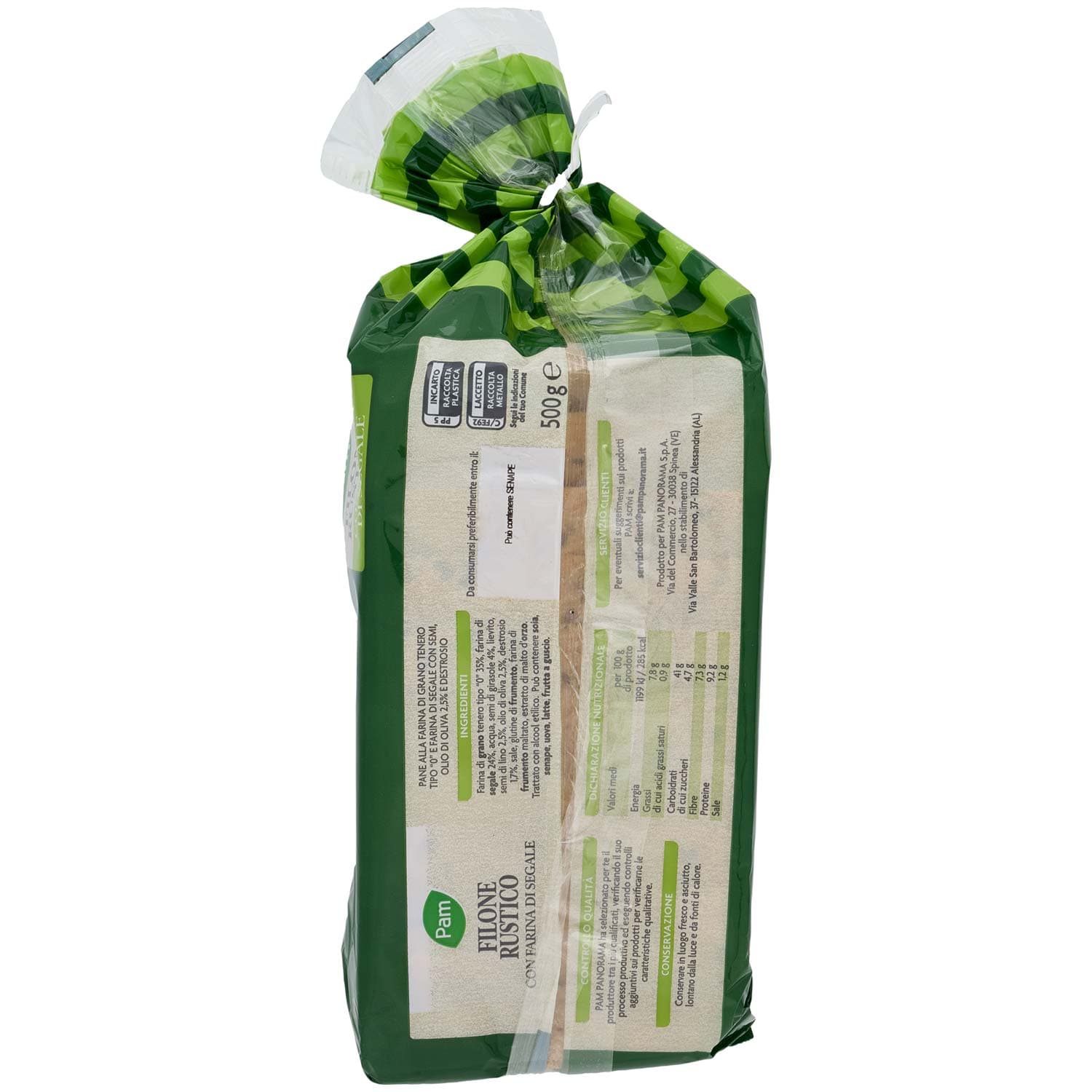 PAM Filone Rustico con Farina di Segale 500 g – immagine 5