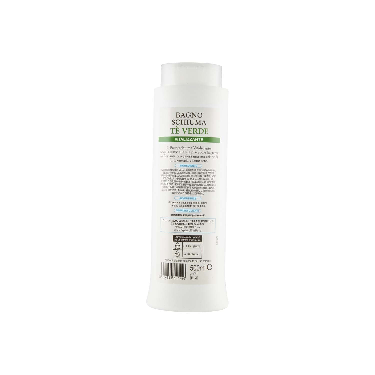 ARKALIA Bagnoschiuma Tè Verde 500 ml – immagine 5