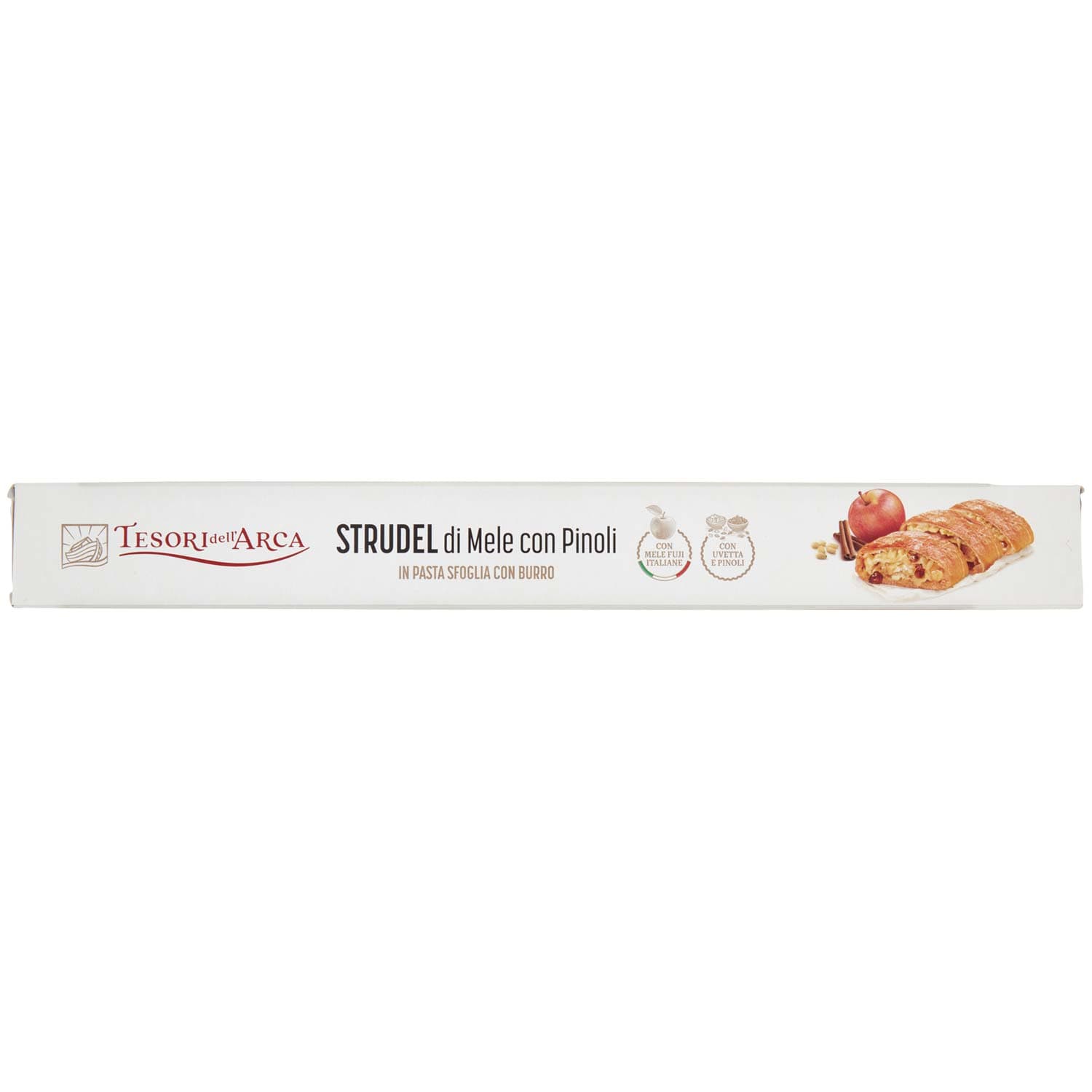 TESORI DELL'ARCA Strudel di Mele con Pinoli in Pasta Sfoglia con Burro Surgelato 600 g – immagine 8