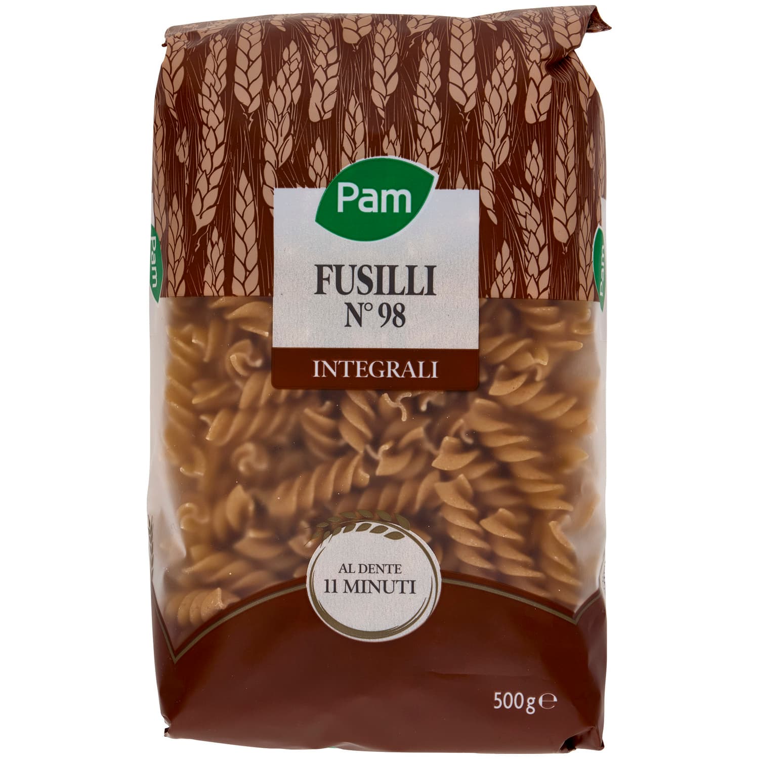 PAM Fusilli N° 98 Integrali 500 g – immagine 3