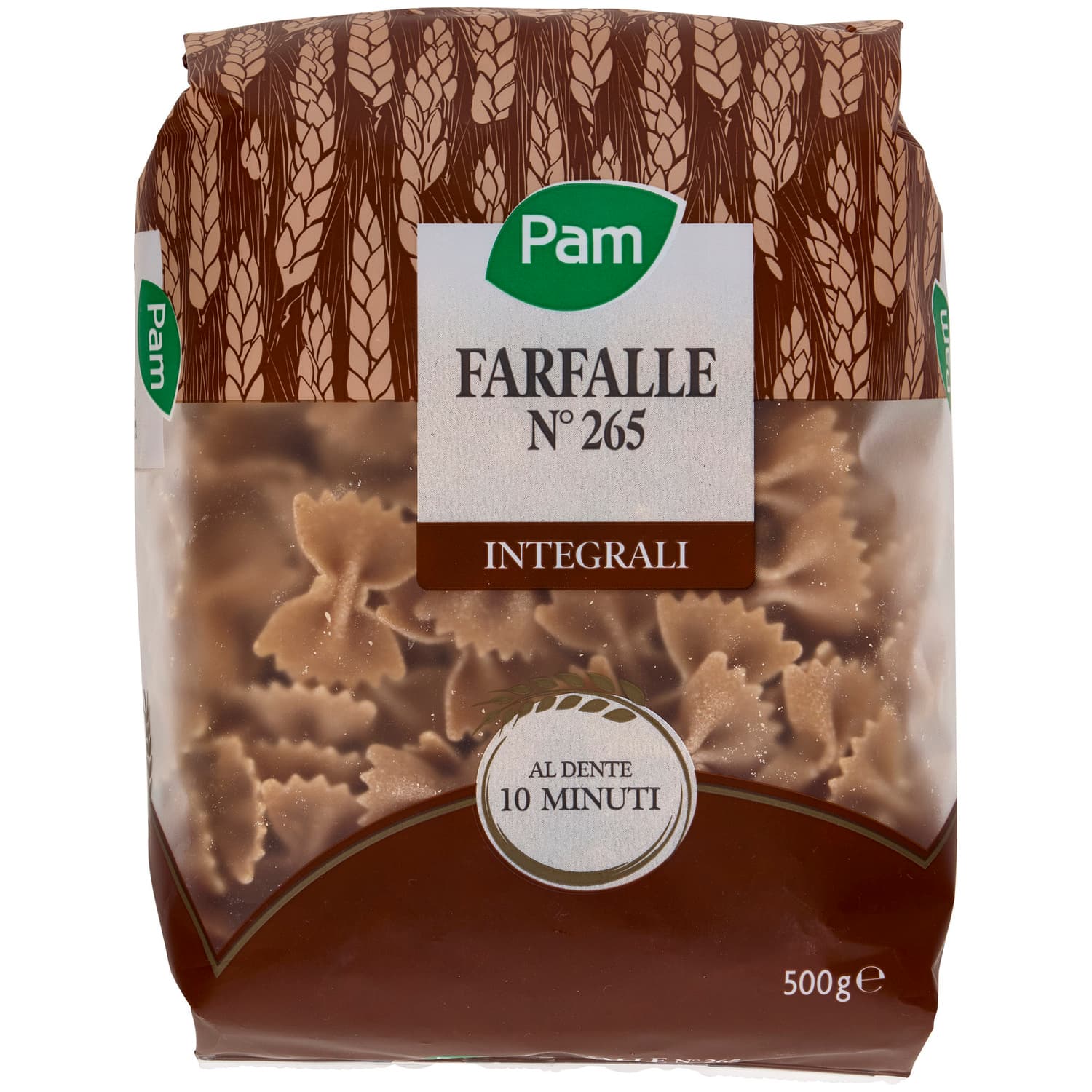 PAM Farfalle N° 265 Integrali 500 g – immagine 3
