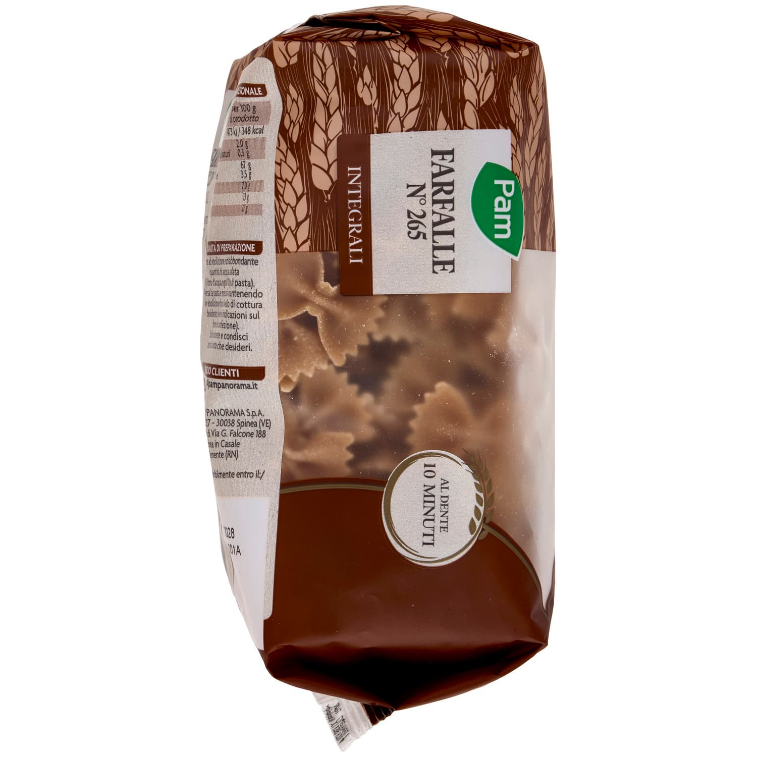 PAM Farfalle N° 265 Integrali 500 g – immagine 4