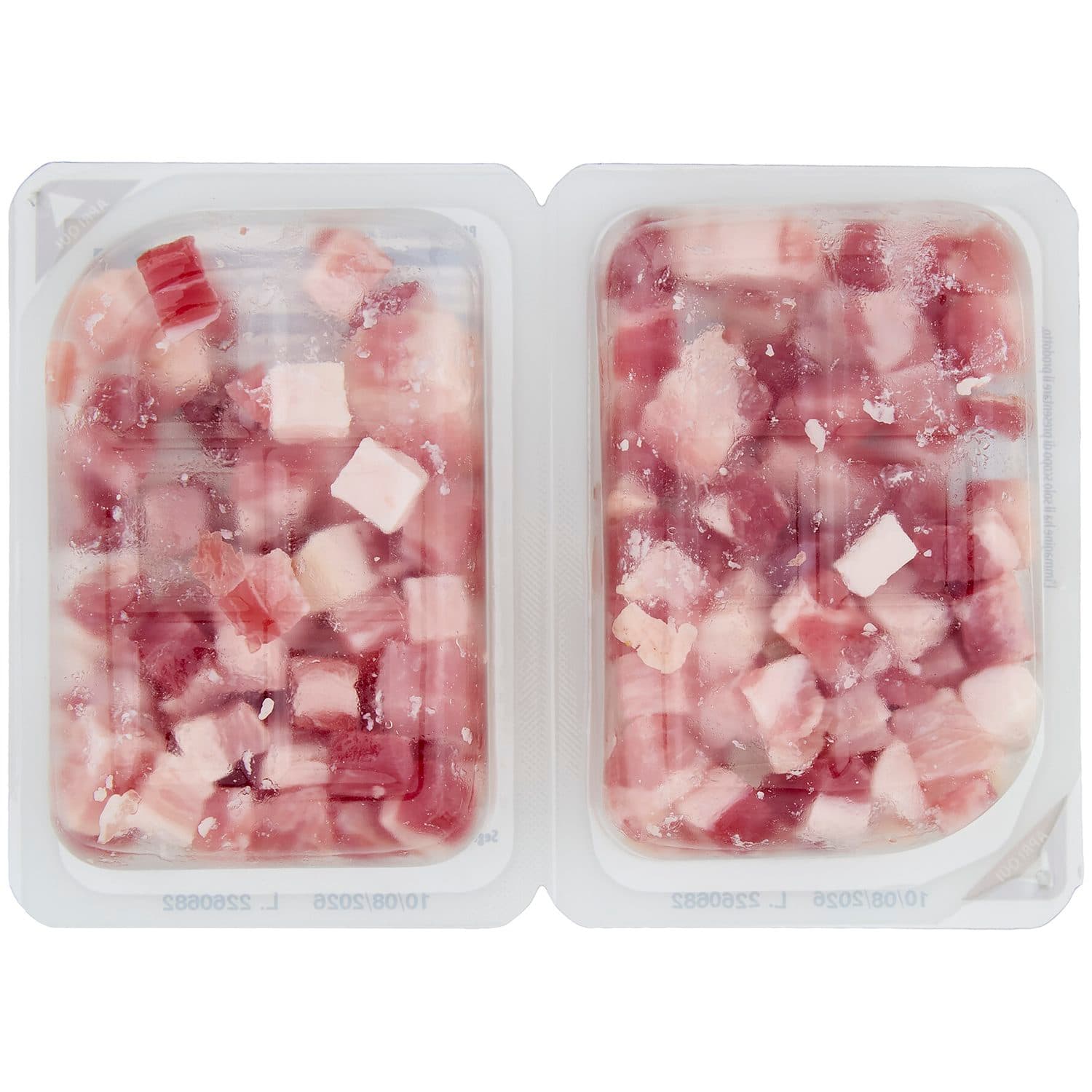 TESORI DELL'ARCA Pancetta Dolce a Dadini 2 x 70 g – immagine 5