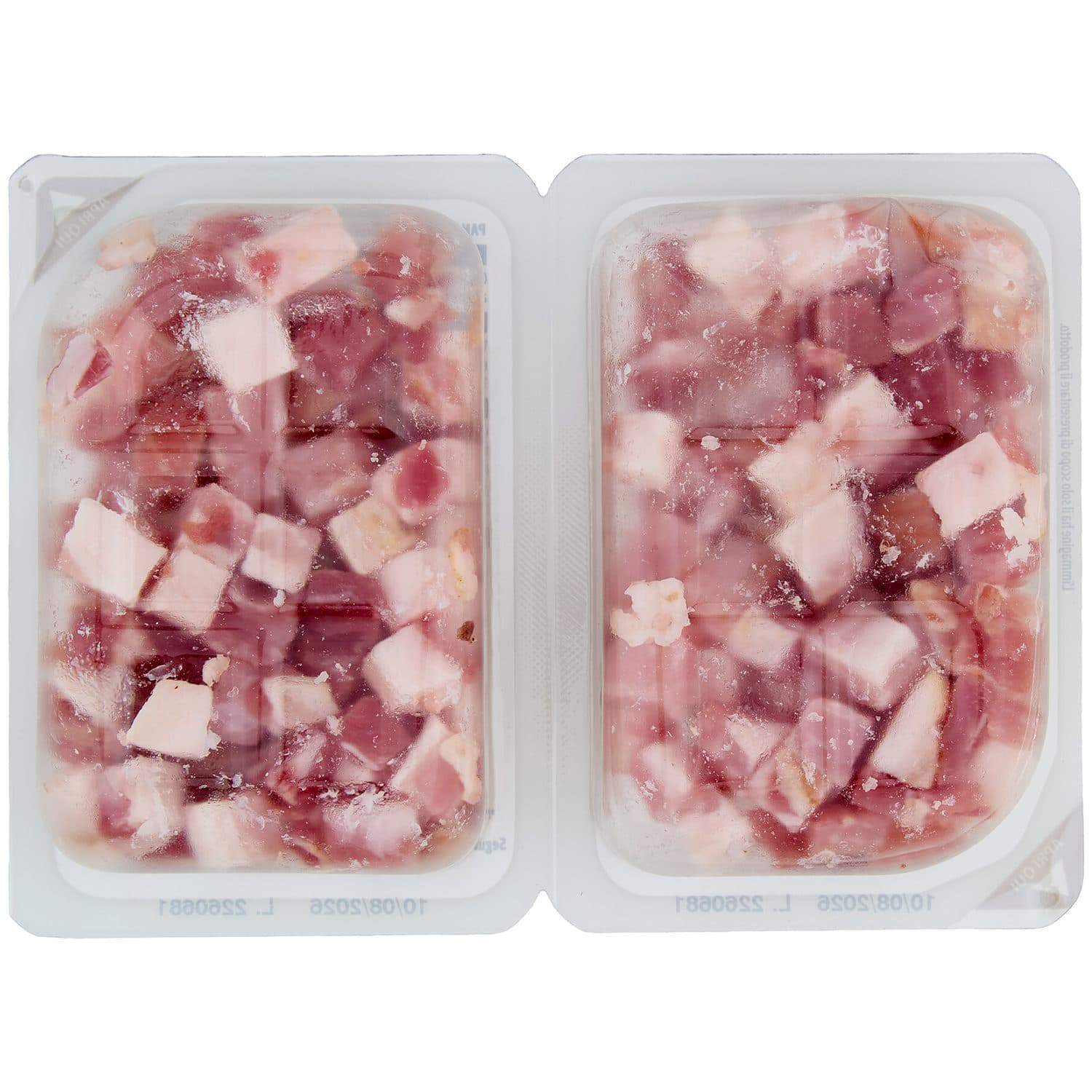 TESORI DELL'ARCA Pancetta Affumicata a Dadini 2 x 70 g – immagine 5