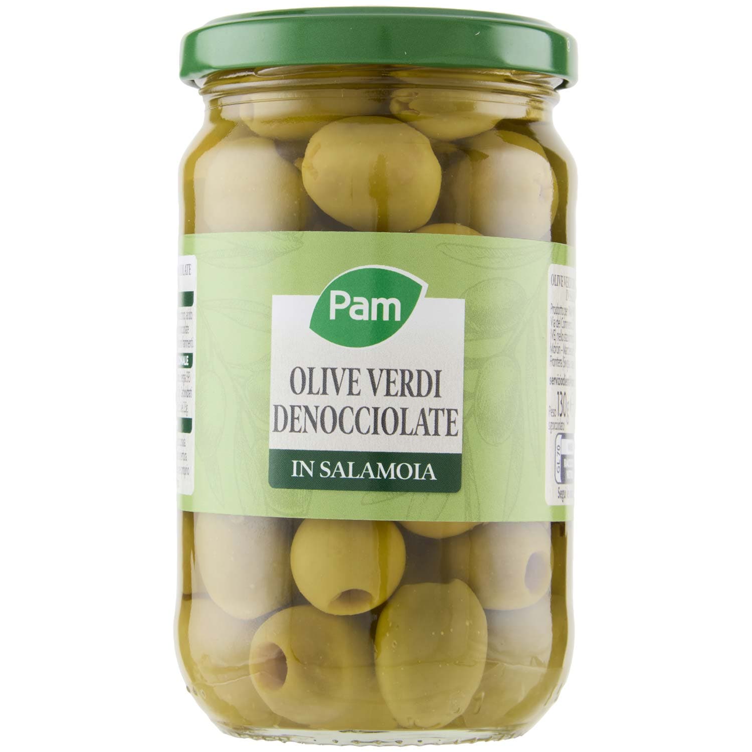 PAM Olive Verdi Denocciolate in Salamoia 290 g – immagine 3