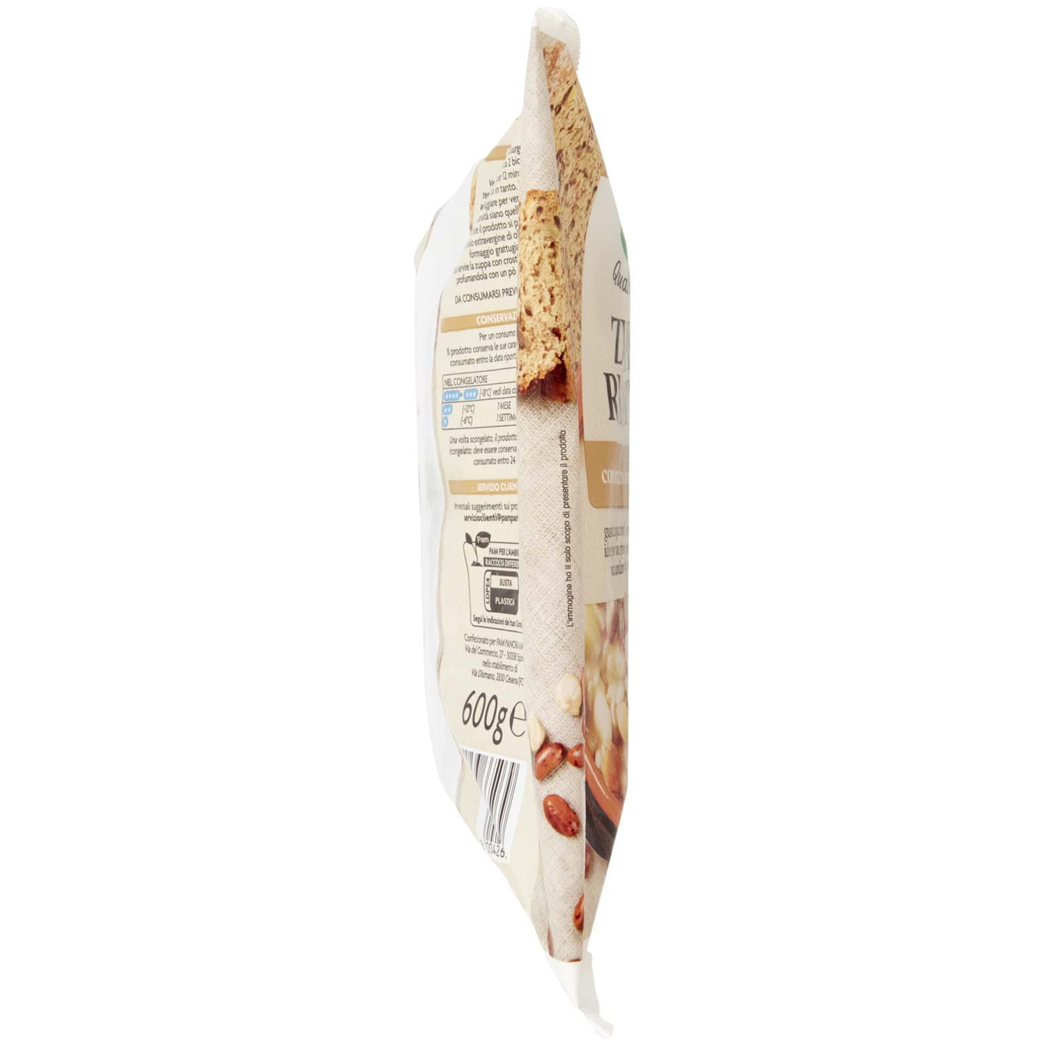 PAM Qualità per te Zuppa Rustica con orzo, farro e legumi Surgelata 600 g – immagine 4