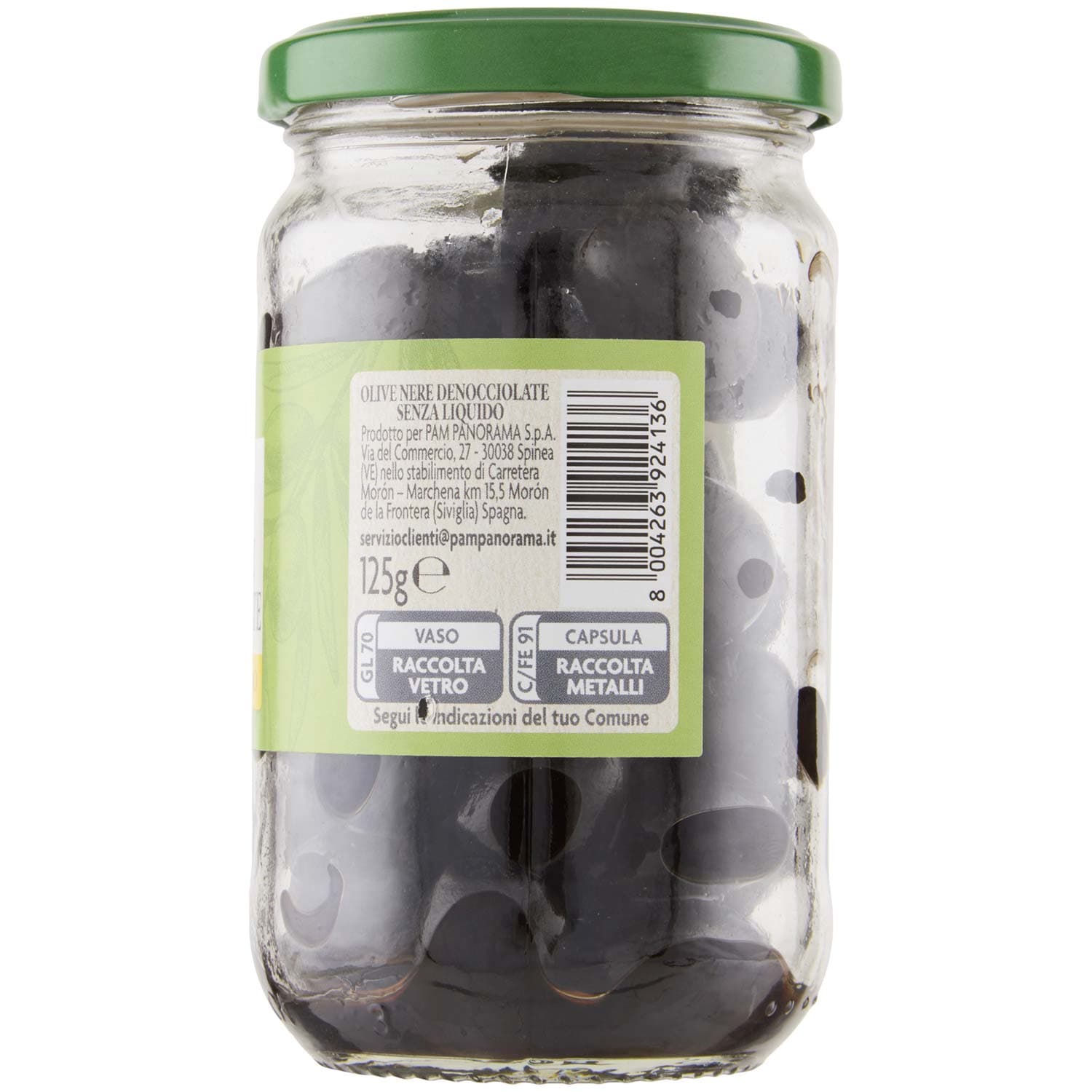 PAM Olive Nere Denocciolate Senza Liquido 125 g – immagine 6
