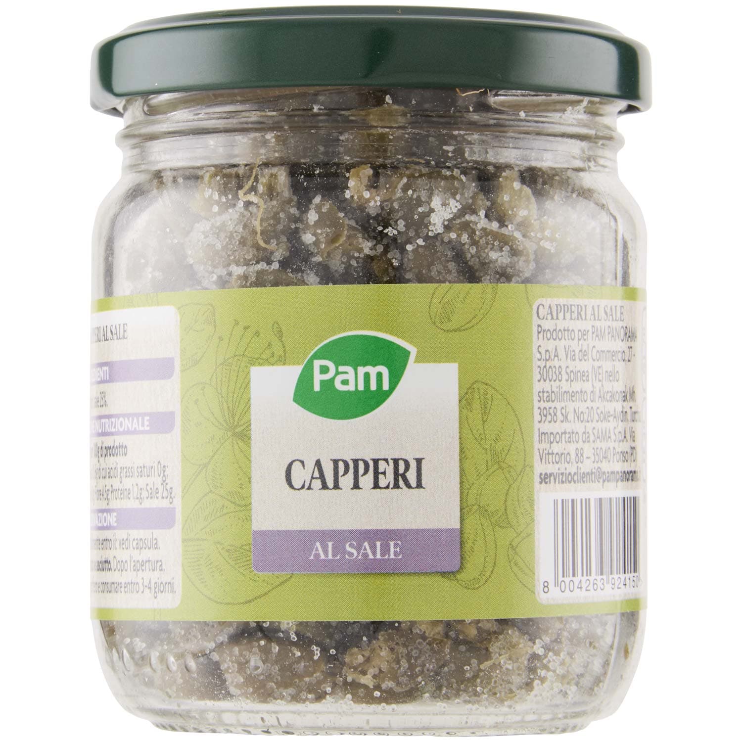 PAM Capperi al Sale 140 g – immagine 3