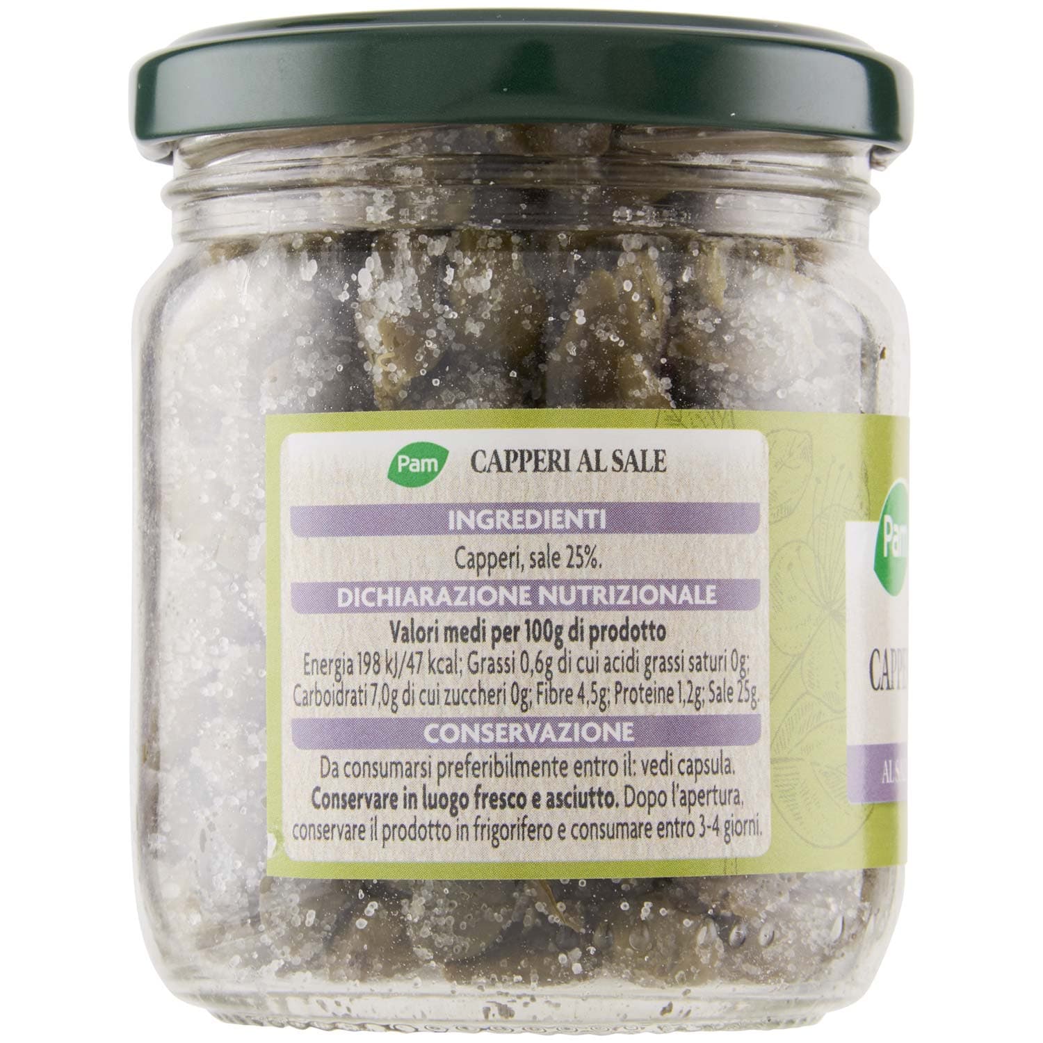 PAM Capperi al Sale 140 g – immagine 4