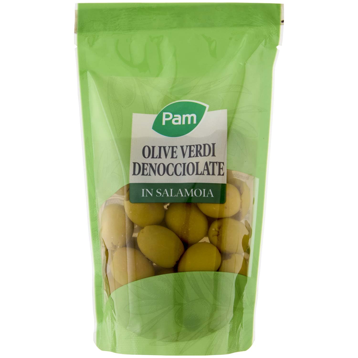 PAM Olive Verdi Denocciolate in Salamoia 180 g – immagine 3