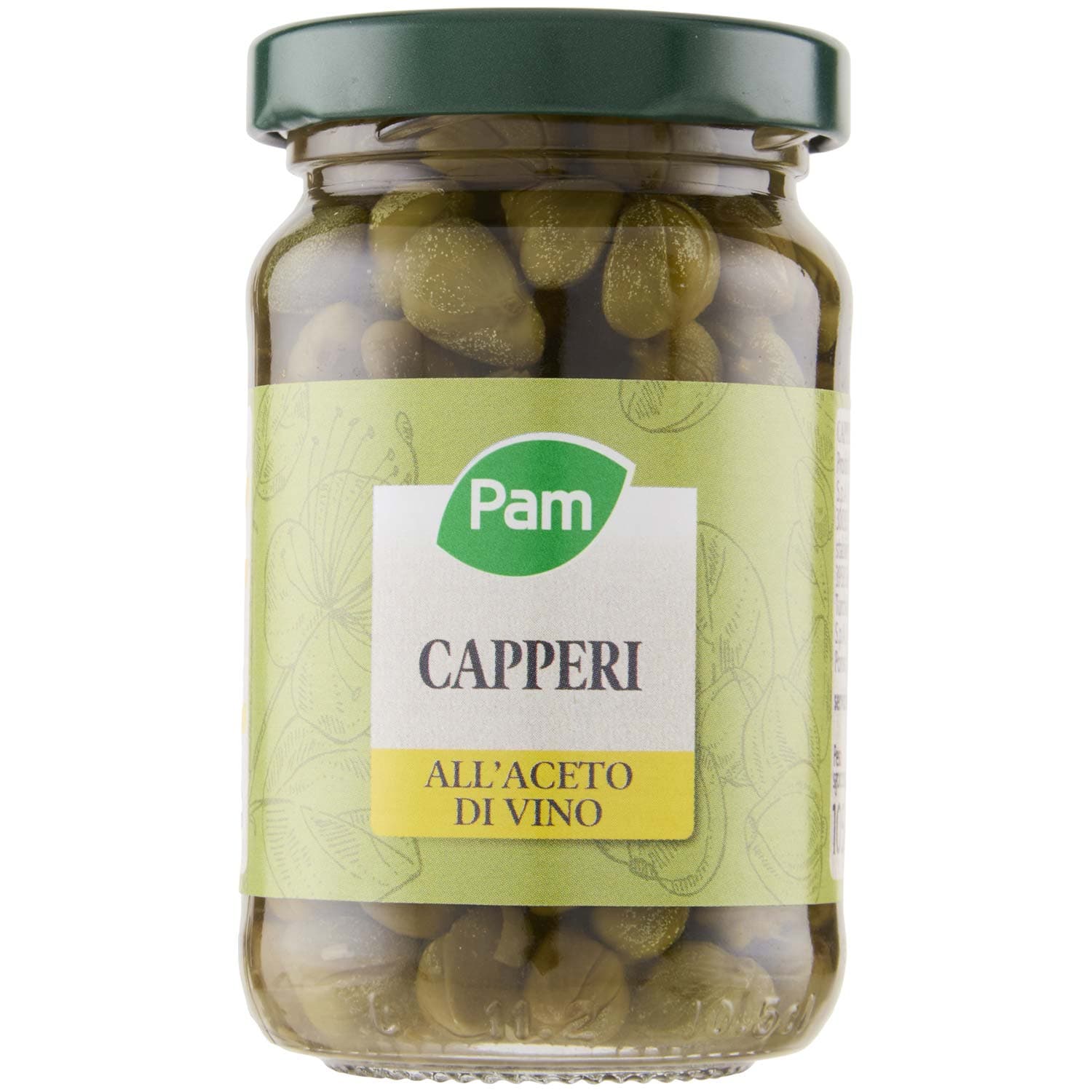 PAM Capperi all'Aceto di Vino 105 g – immagine 3