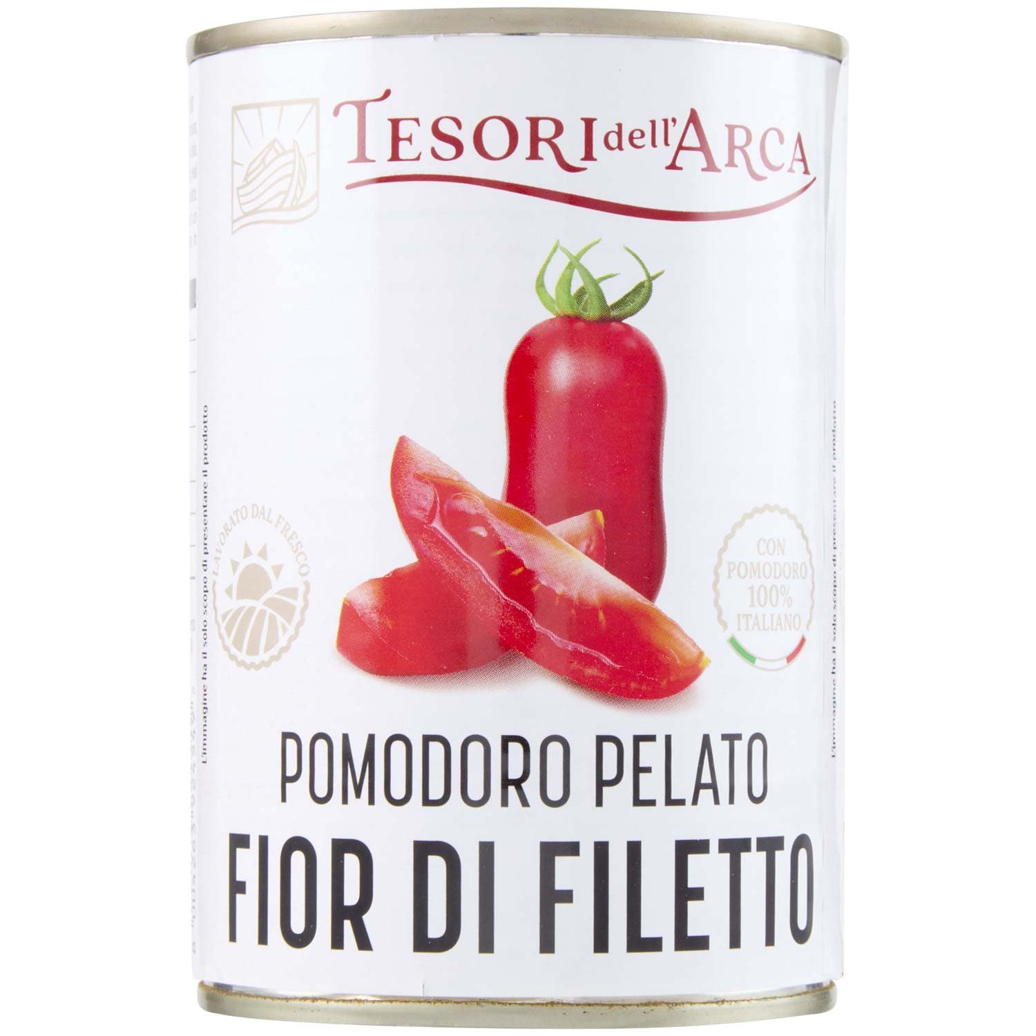 TESORI DELL'ARCA Pomodoro Pelato Fior di Filetto 400 g – immagine 3