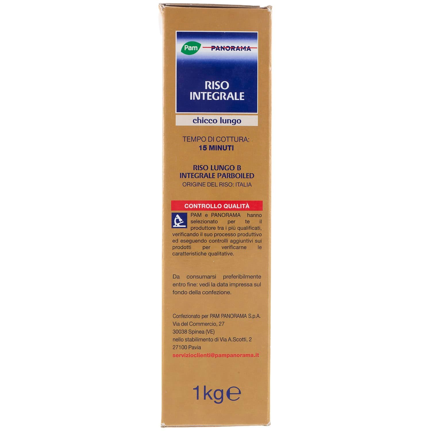 PAM PANORAMA Riso Integrale 10 minuti 1 kg – immagine 6