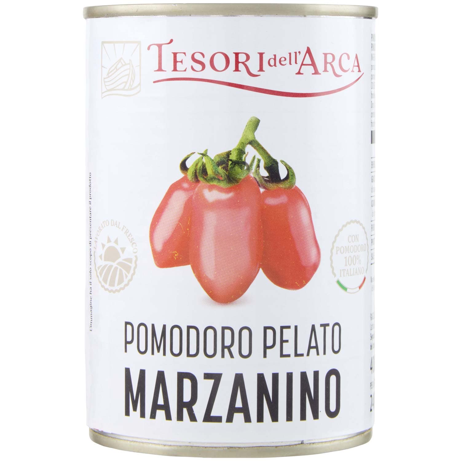 TESORI DELL'ARCA Pomodoro Pelato Marzanini 400 g – immagine 3