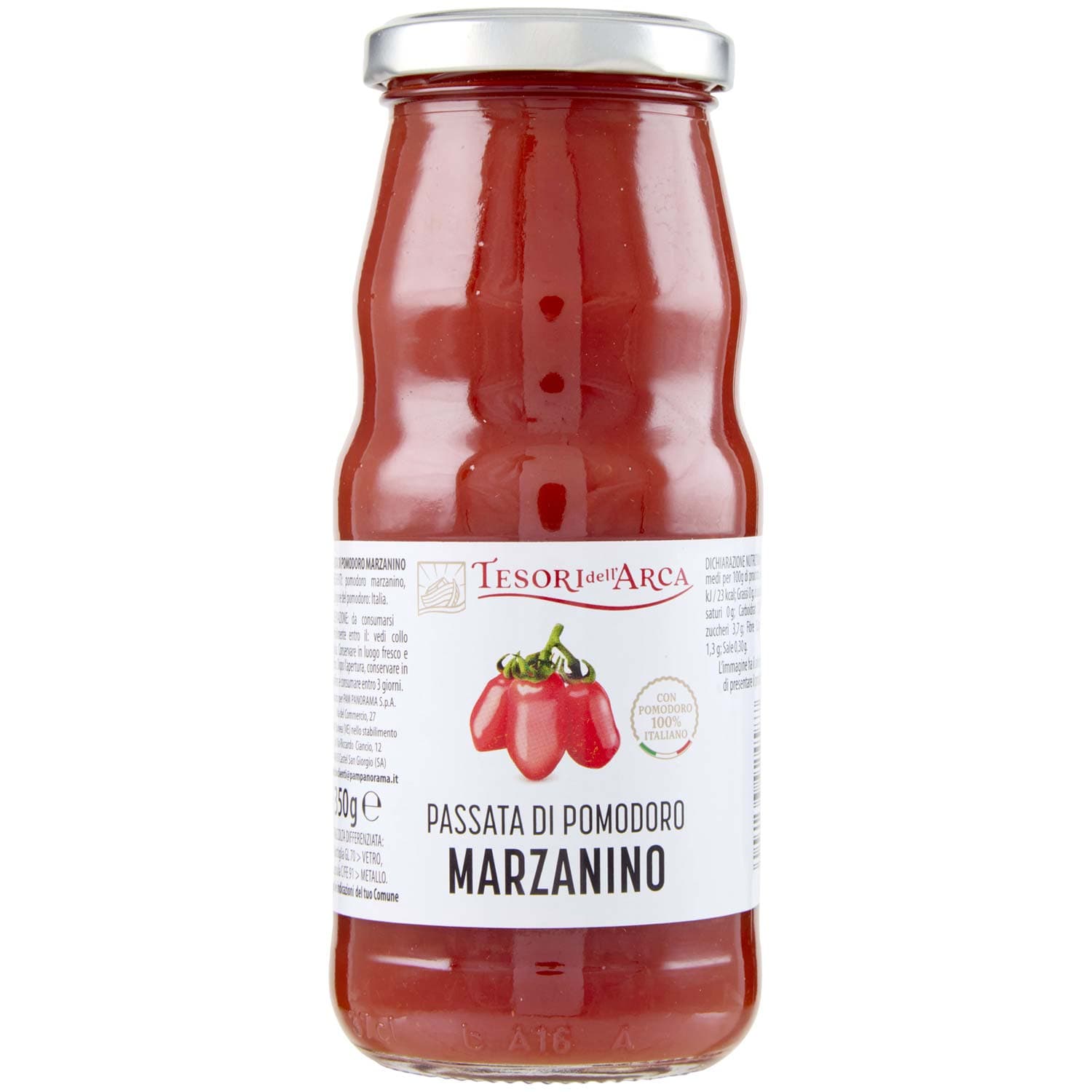TESORI DELL'ARCA Passata di Pomodoro Marzanino 350 g – immagine 3