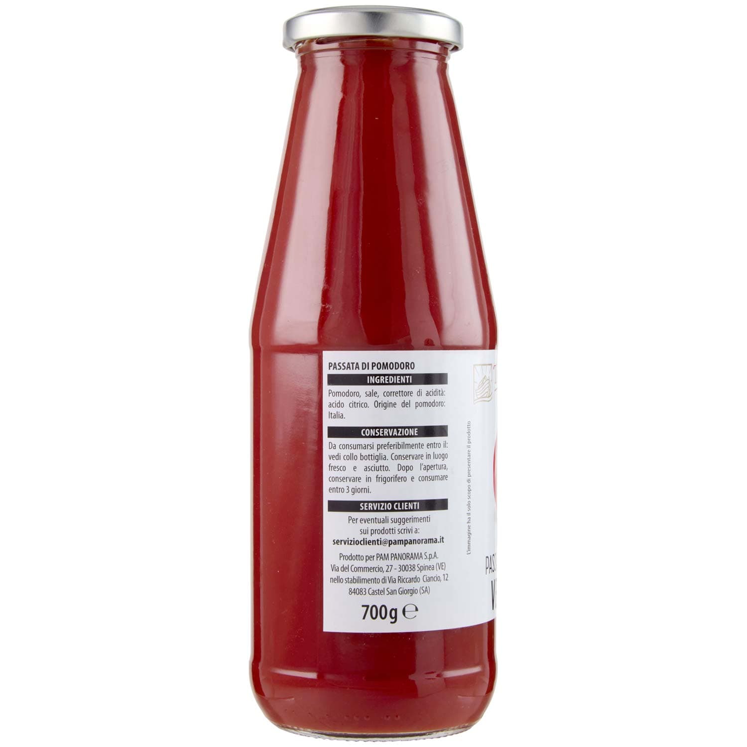 TESORI DELL'ARCA Passata di Pomodoro Vellutata 700 g – immagine 4