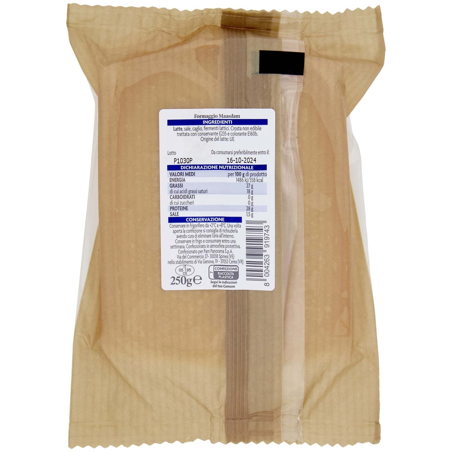 PAM Maasdam 250 g – immagine 5