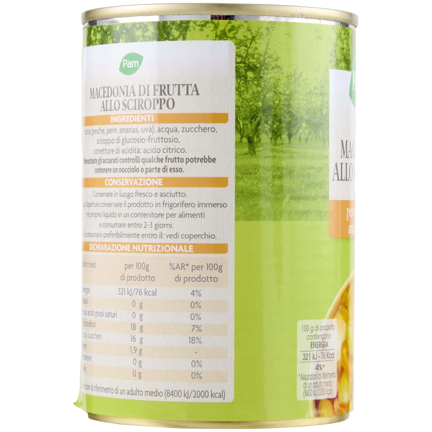 PAM Qualità per te Macedonia di Frutta 415 g – immagine 4