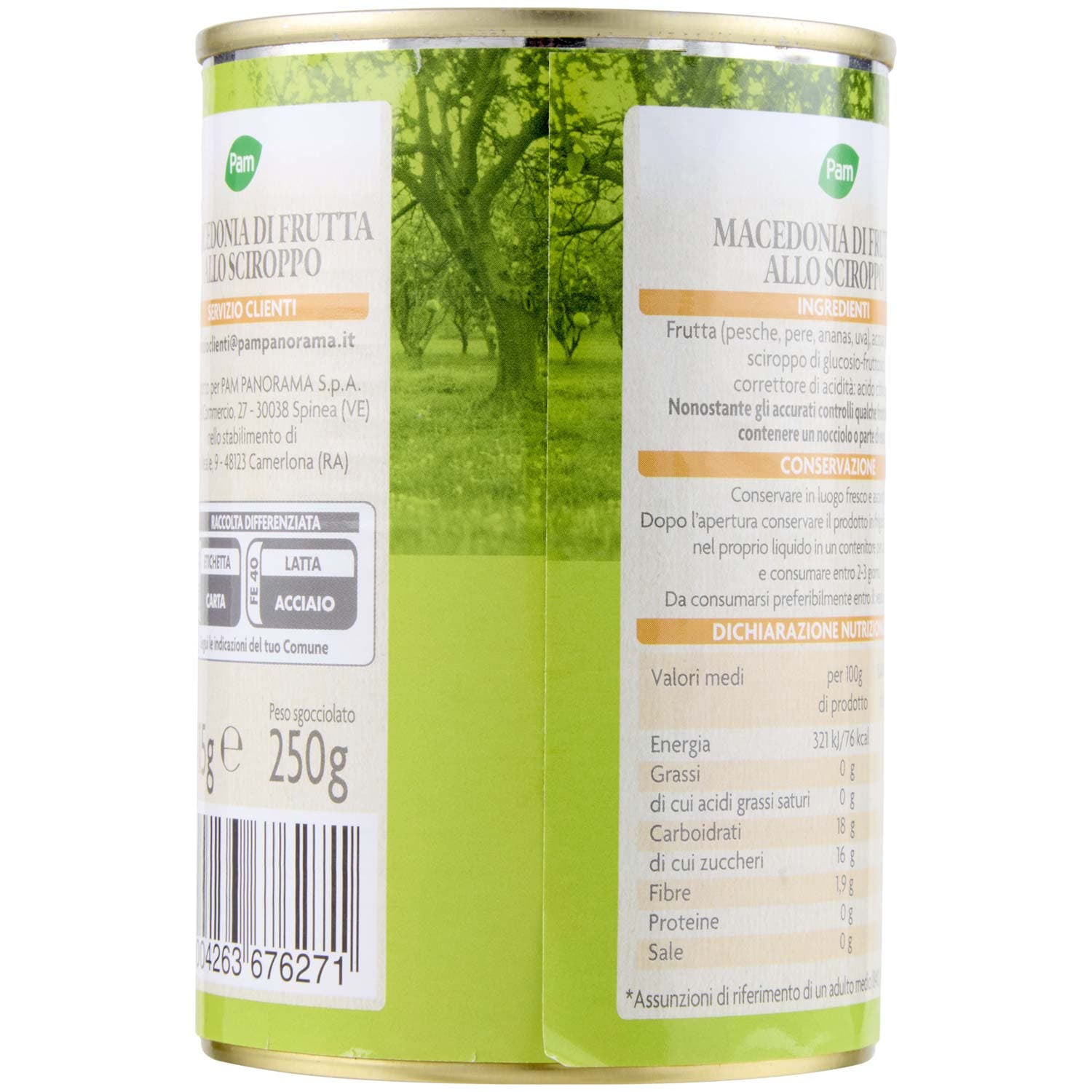 PAM Qualità per te Macedonia di Frutta 415 g – immagine 5