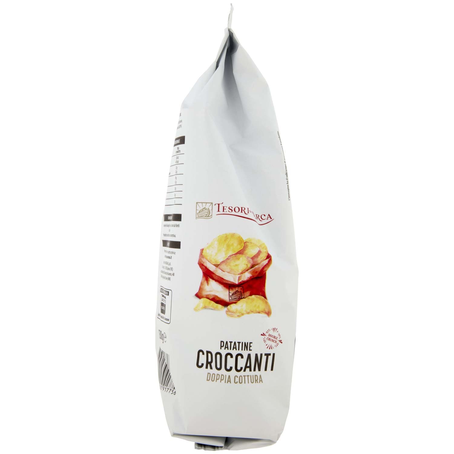 TESORI DELL'ARCA Patatine Croccanti Doppia Cottura 130 g – immagine 4