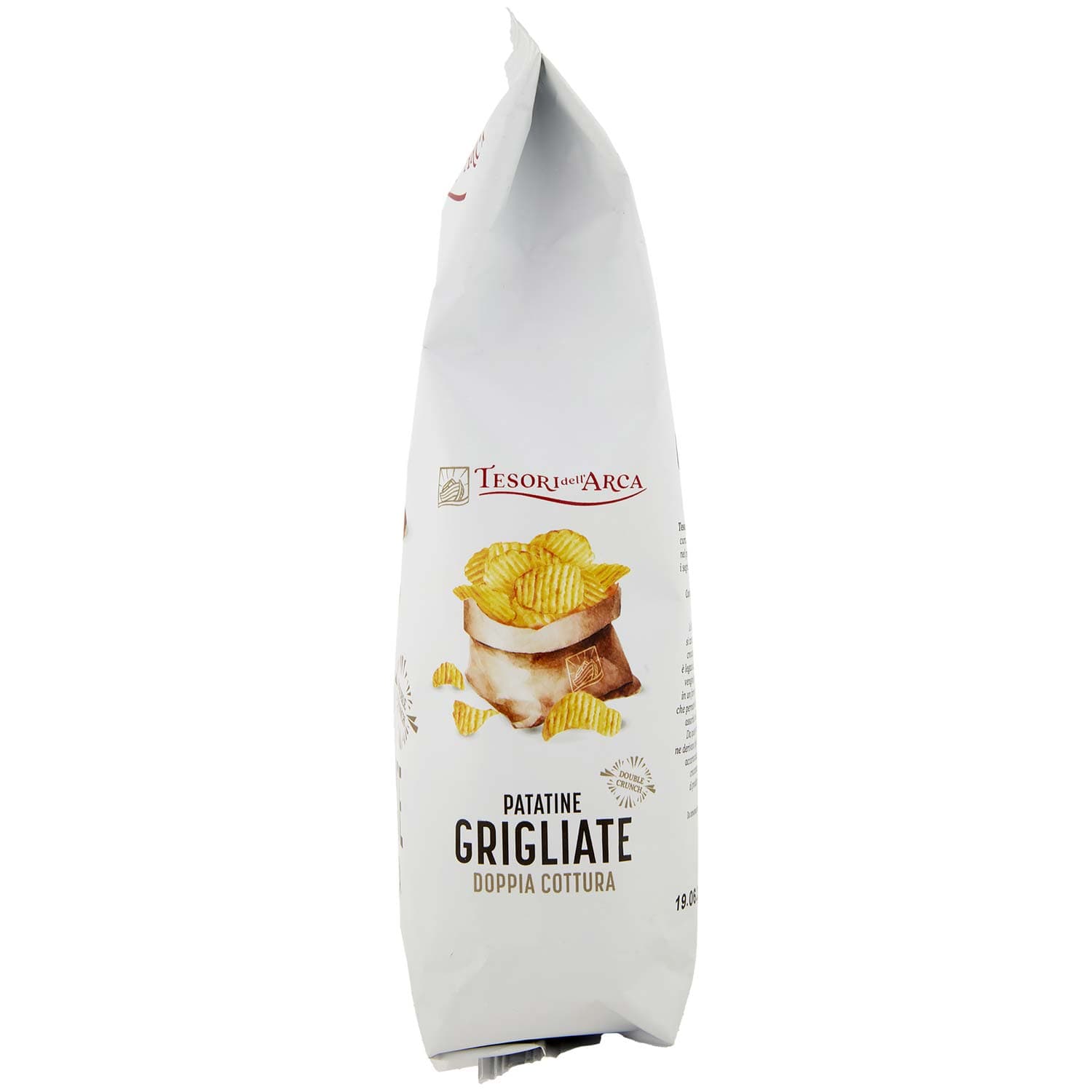 TESORI DELL'ARCA Patatine Grigliate Doppia Cottura 130 g – immagine 6