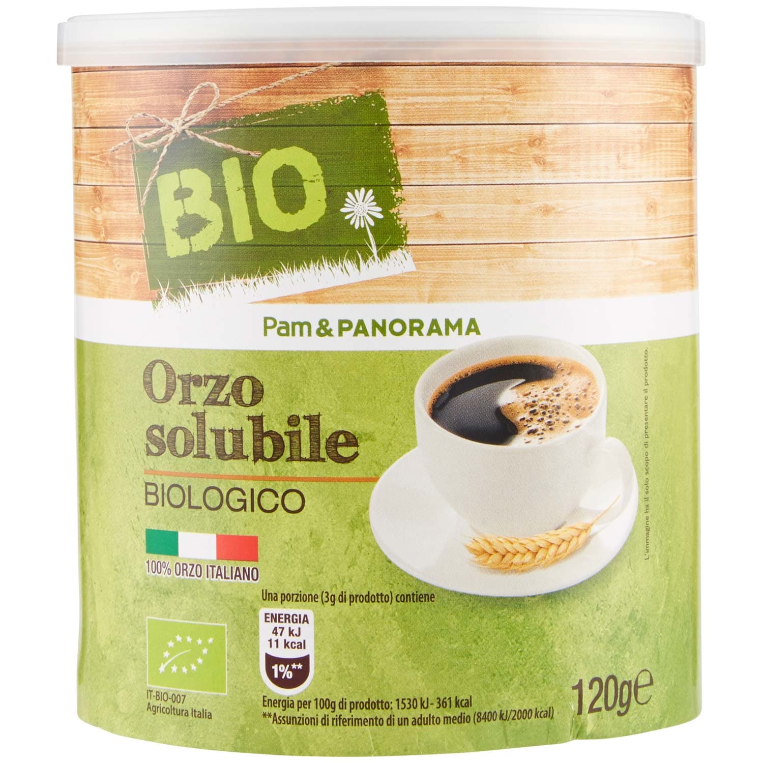 BIO Orzo solubile Biologico 120 g – immagine 3