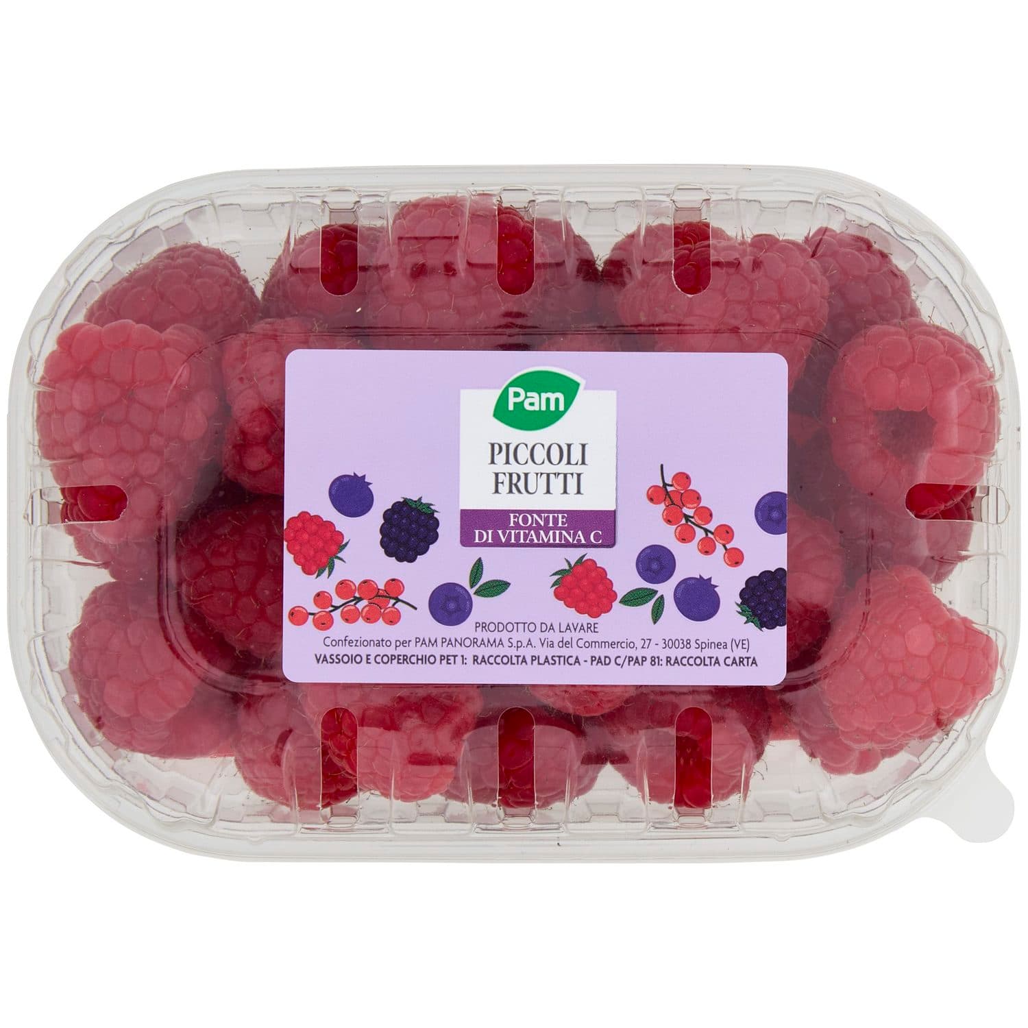 PAM Piccoli Frutti Lamponi 125 g – immagine 3