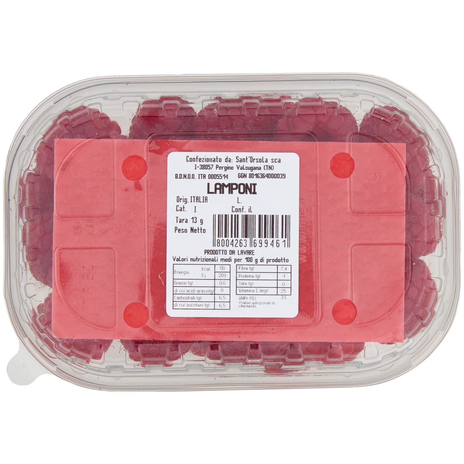 PAM Piccoli Frutti Lamponi 125 g – immagine 5