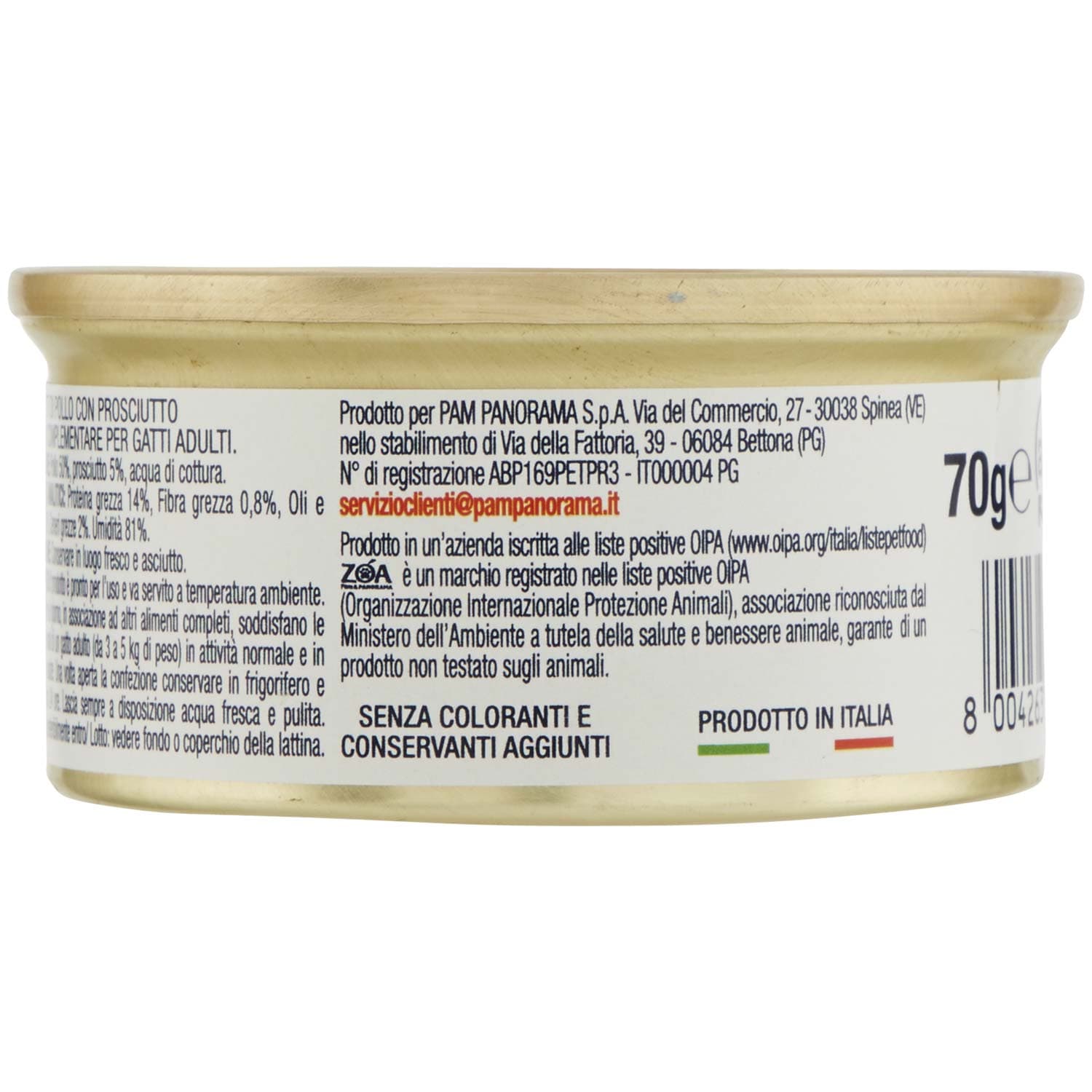 ZOA PREMIUM Adult sfilaccetti di pollo con prosciutto 70 g – immagine 5