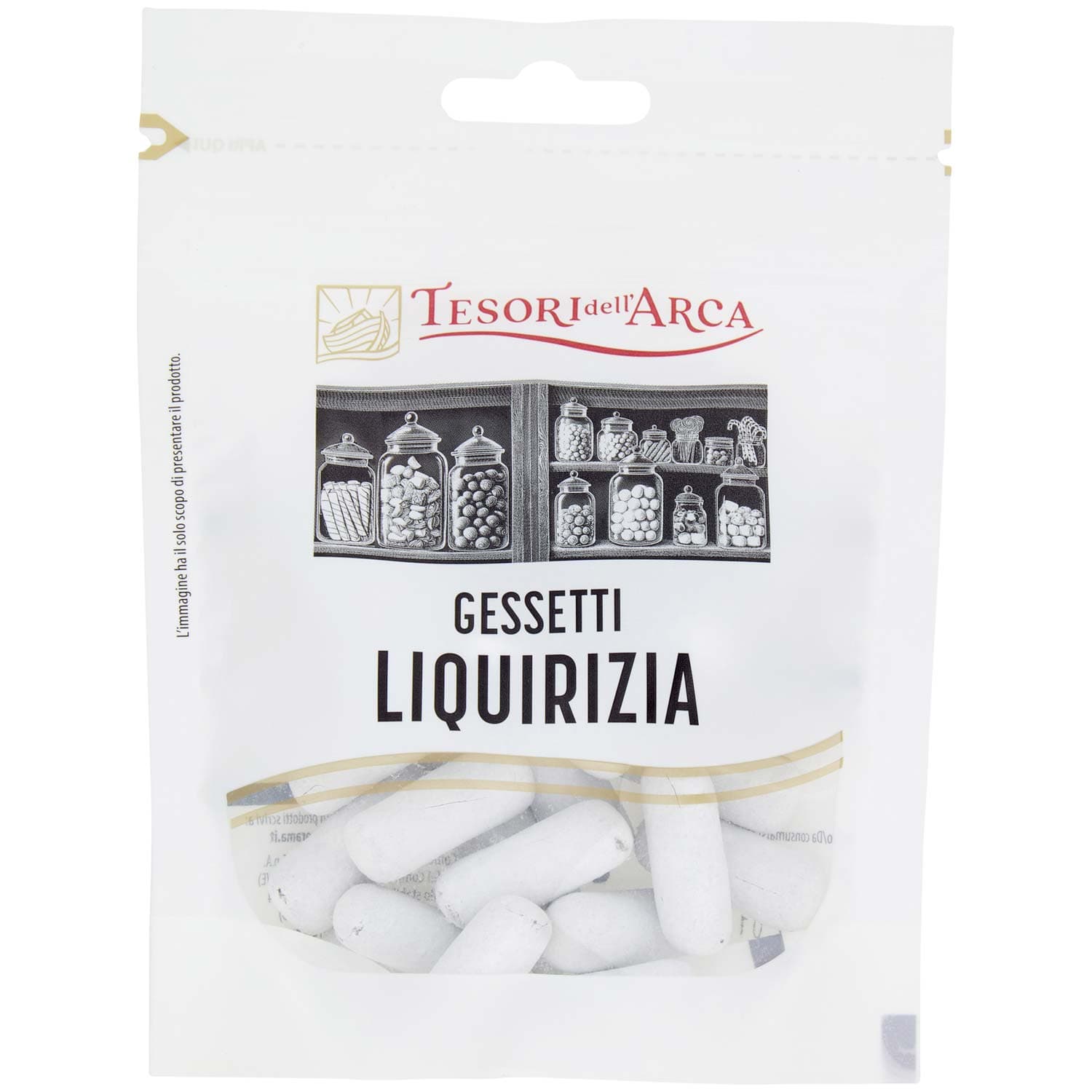 TESORI DELL'ARCA Gessetti Liquirizia 80 g – immagine 3