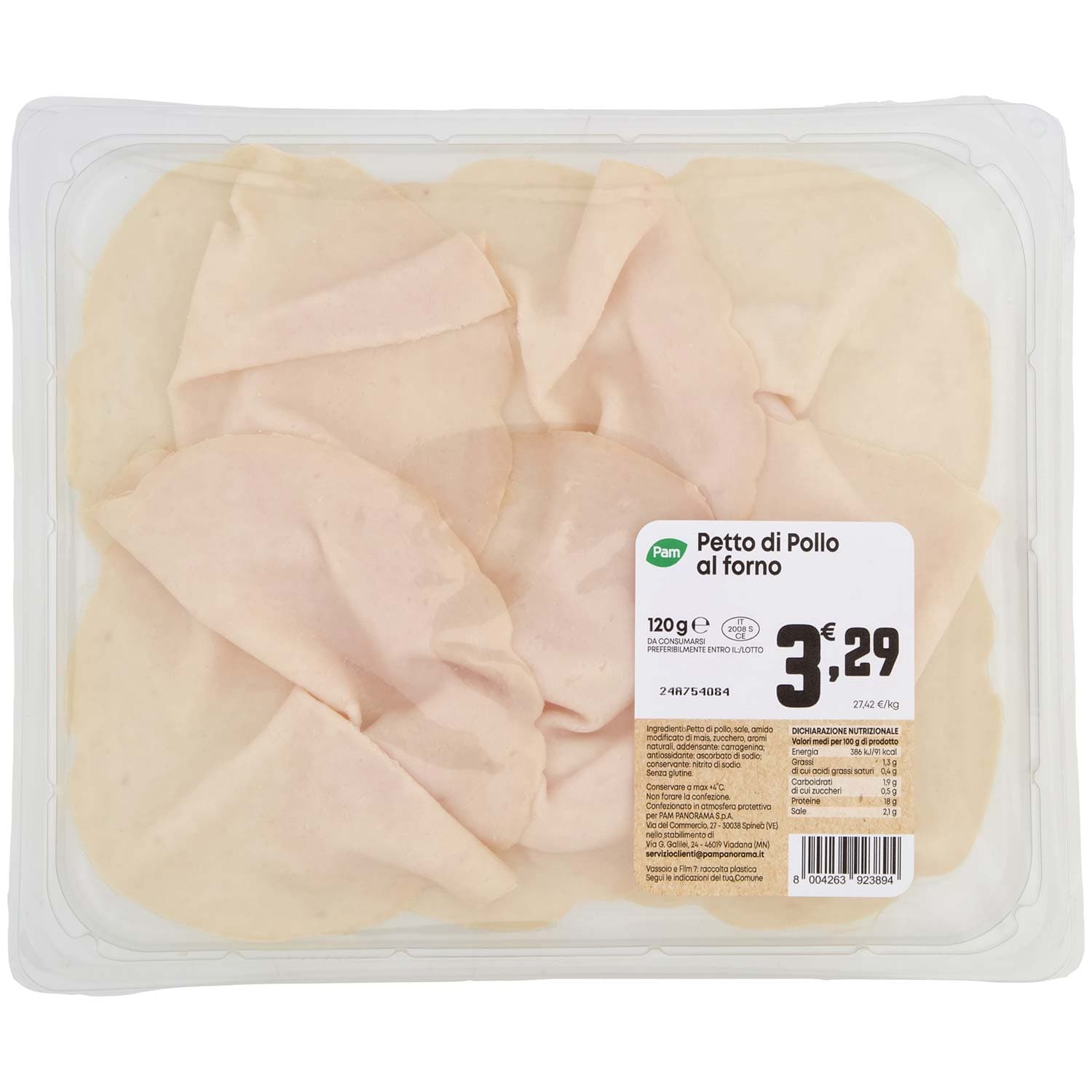 PAM Petto di Pollo al forno 120 g – immagine 3