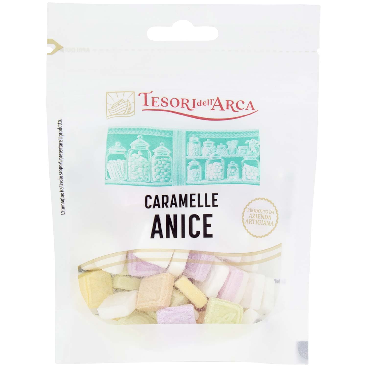 TESORI DELL'ARCA Caramelle Anice 80 g – immagine 3